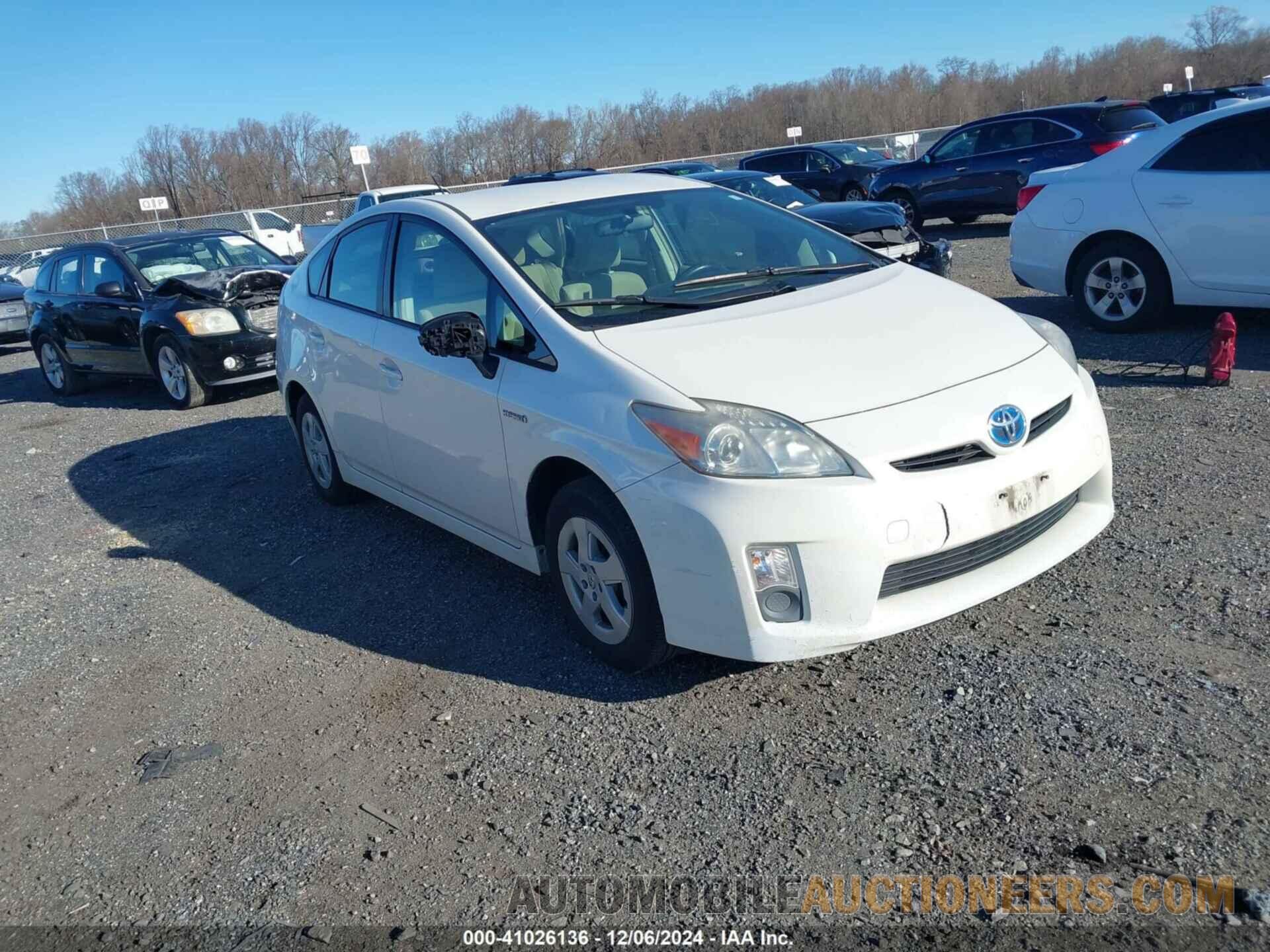 JTDKN3DU9B5321663 TOYOTA PRIUS 2011