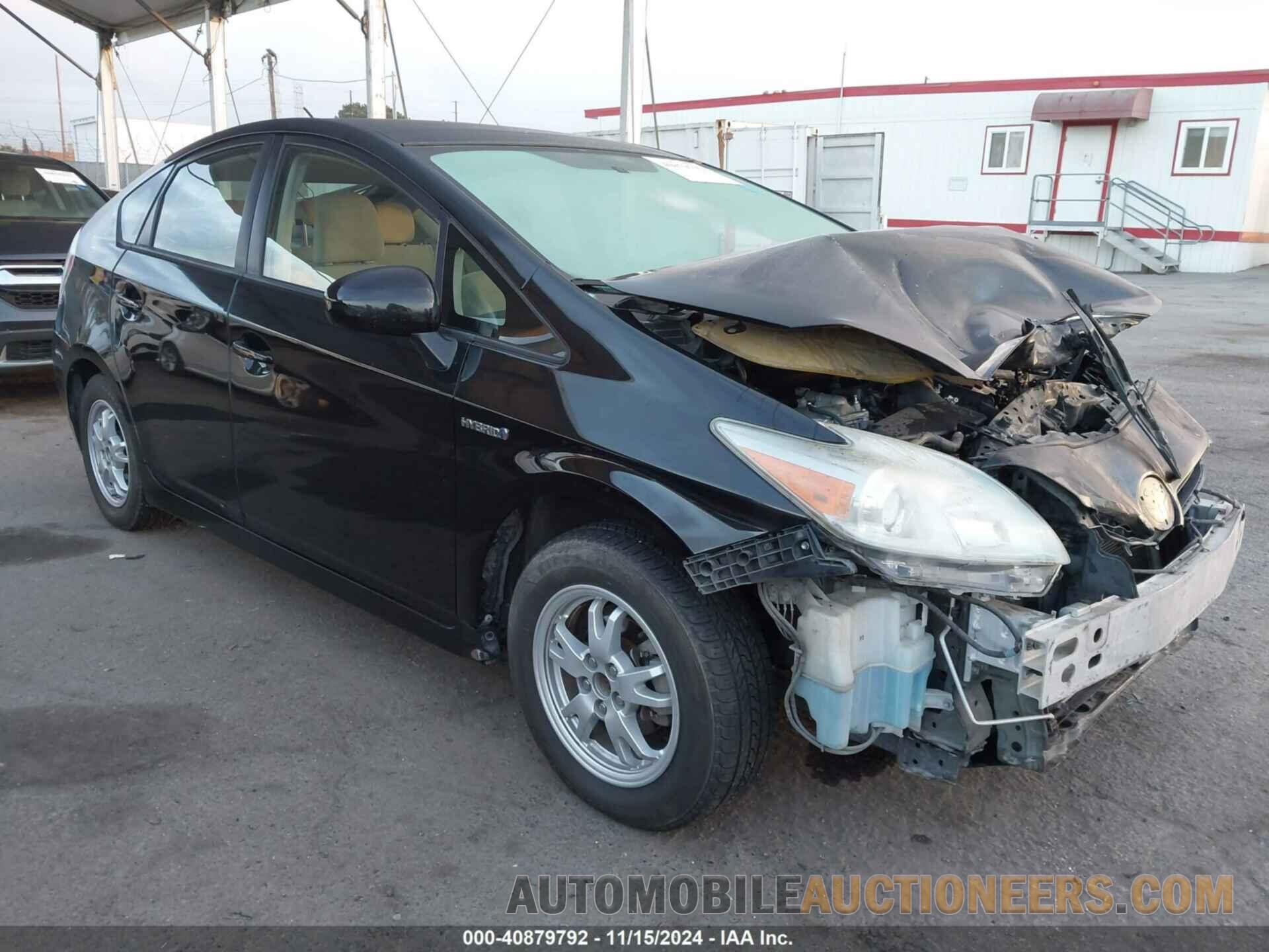 JTDKN3DU9B5343923 TOYOTA PRIUS 2011