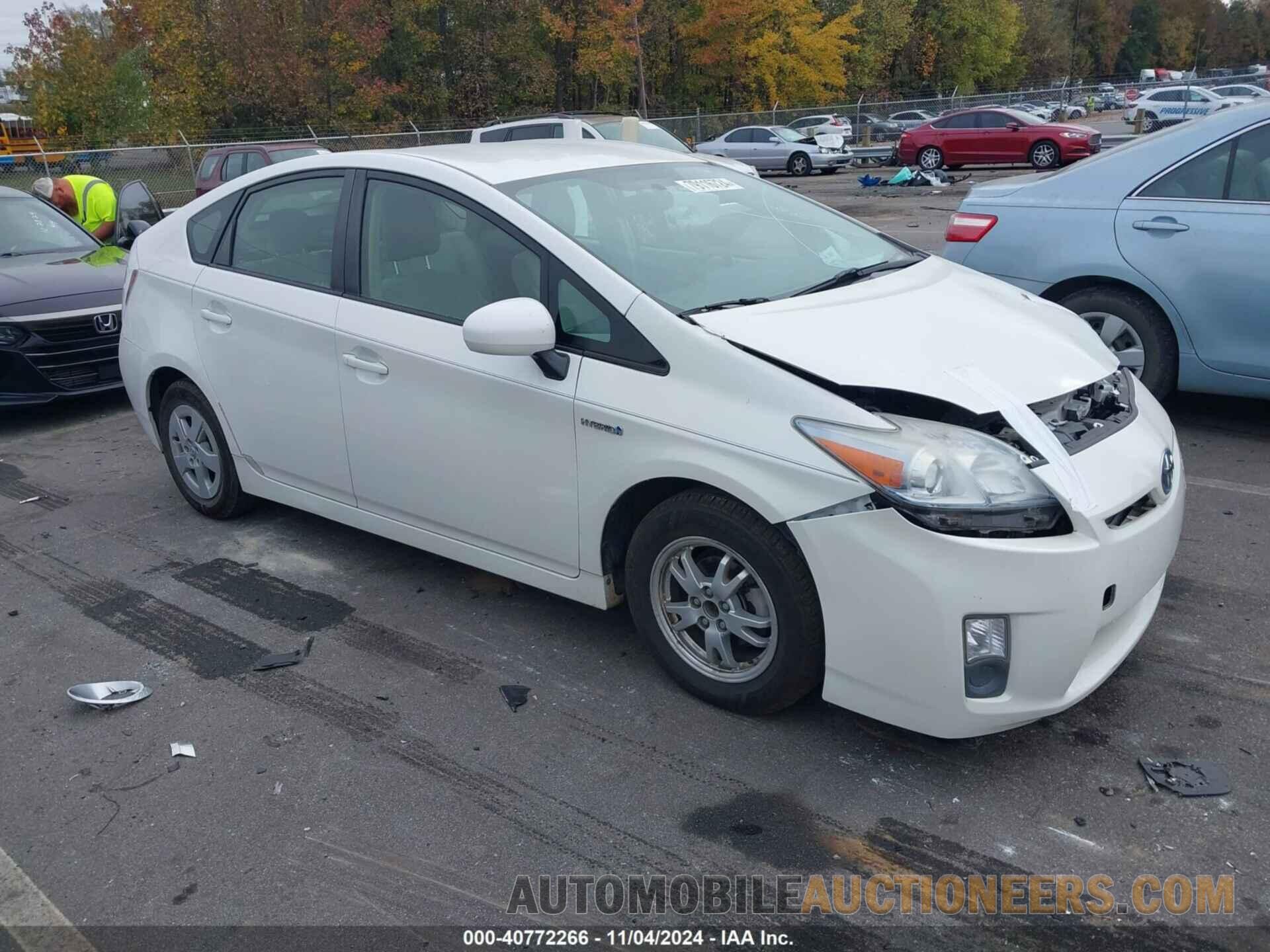 JTDKN3DU9B5346563 TOYOTA PRIUS 2011