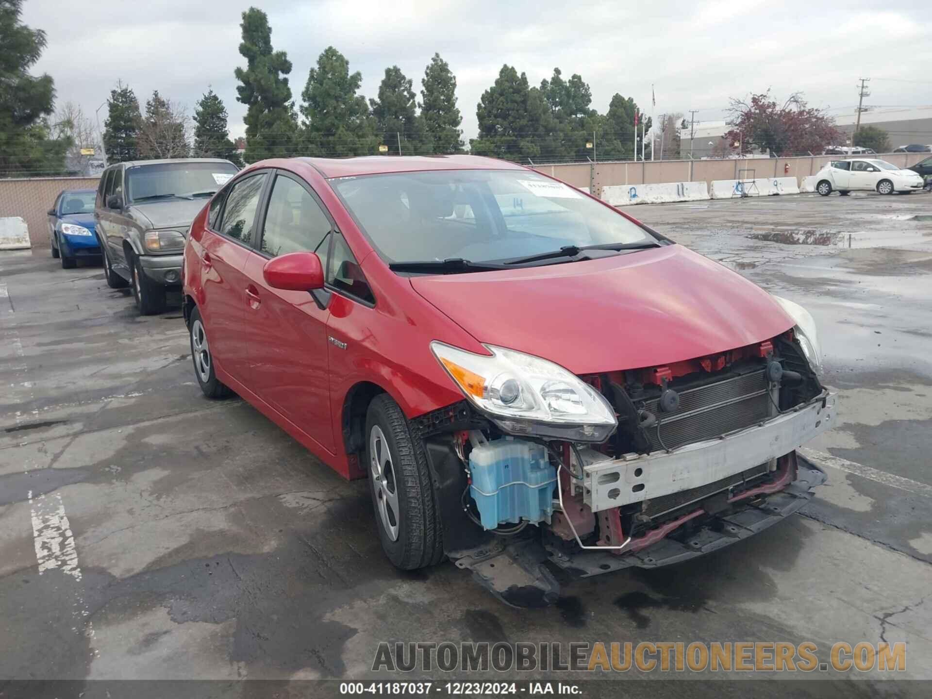 JTDKN3DU9C1481535 TOYOTA PRIUS 2012