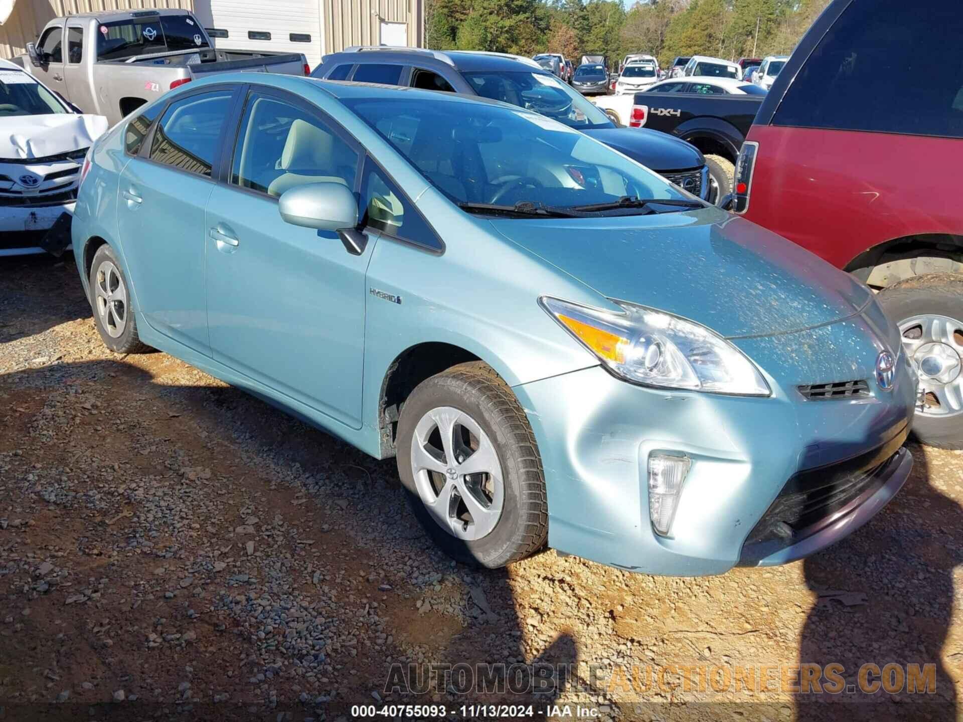 JTDKN3DU9C1559621 TOYOTA PRIUS 2012