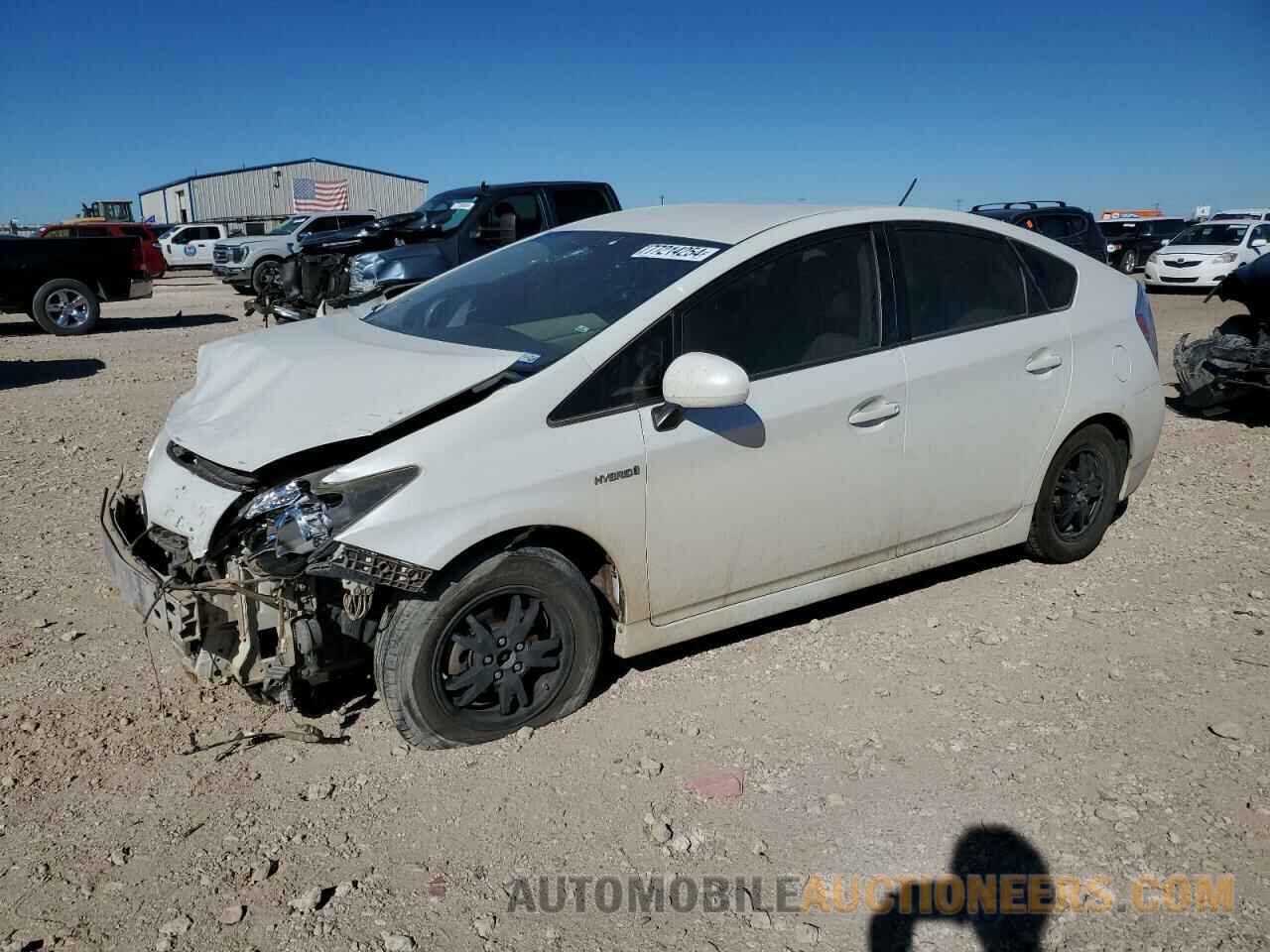 JTDKN3DU9C1566892 TOYOTA PRIUS 2012