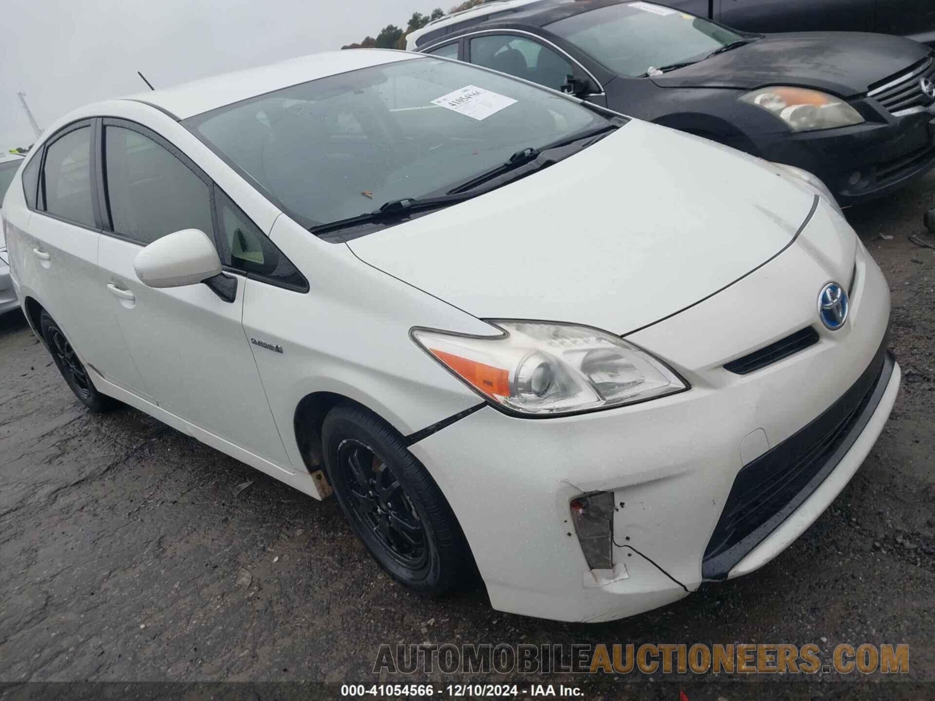 JTDKN3DU9C1575916 TOYOTA PRIUS 2012