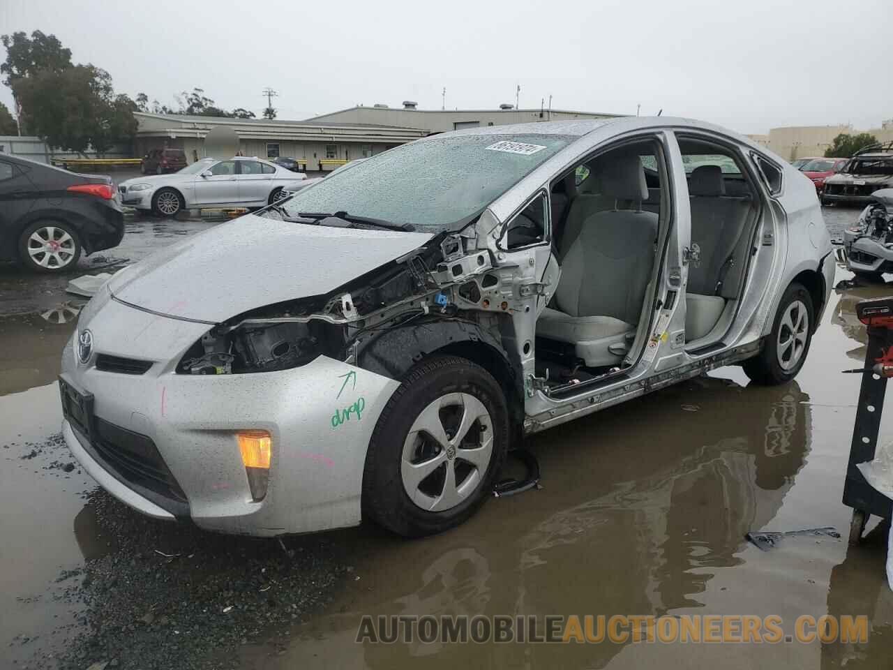 JTDKN3DU9C1603276 TOYOTA PRIUS 2012