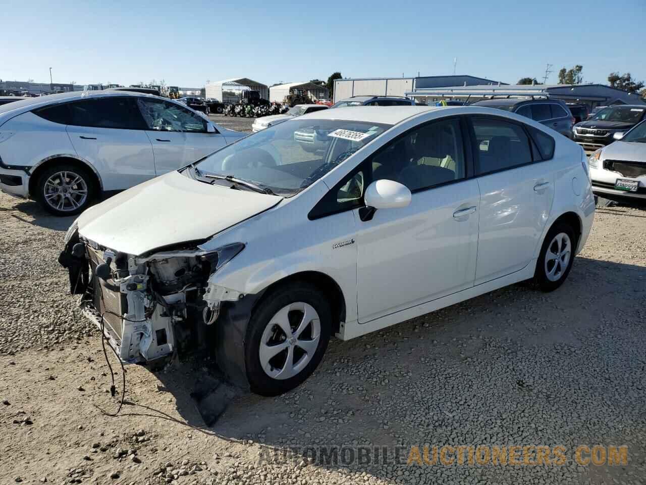 JTDKN3DU9C1610504 TOYOTA PRIUS 2012