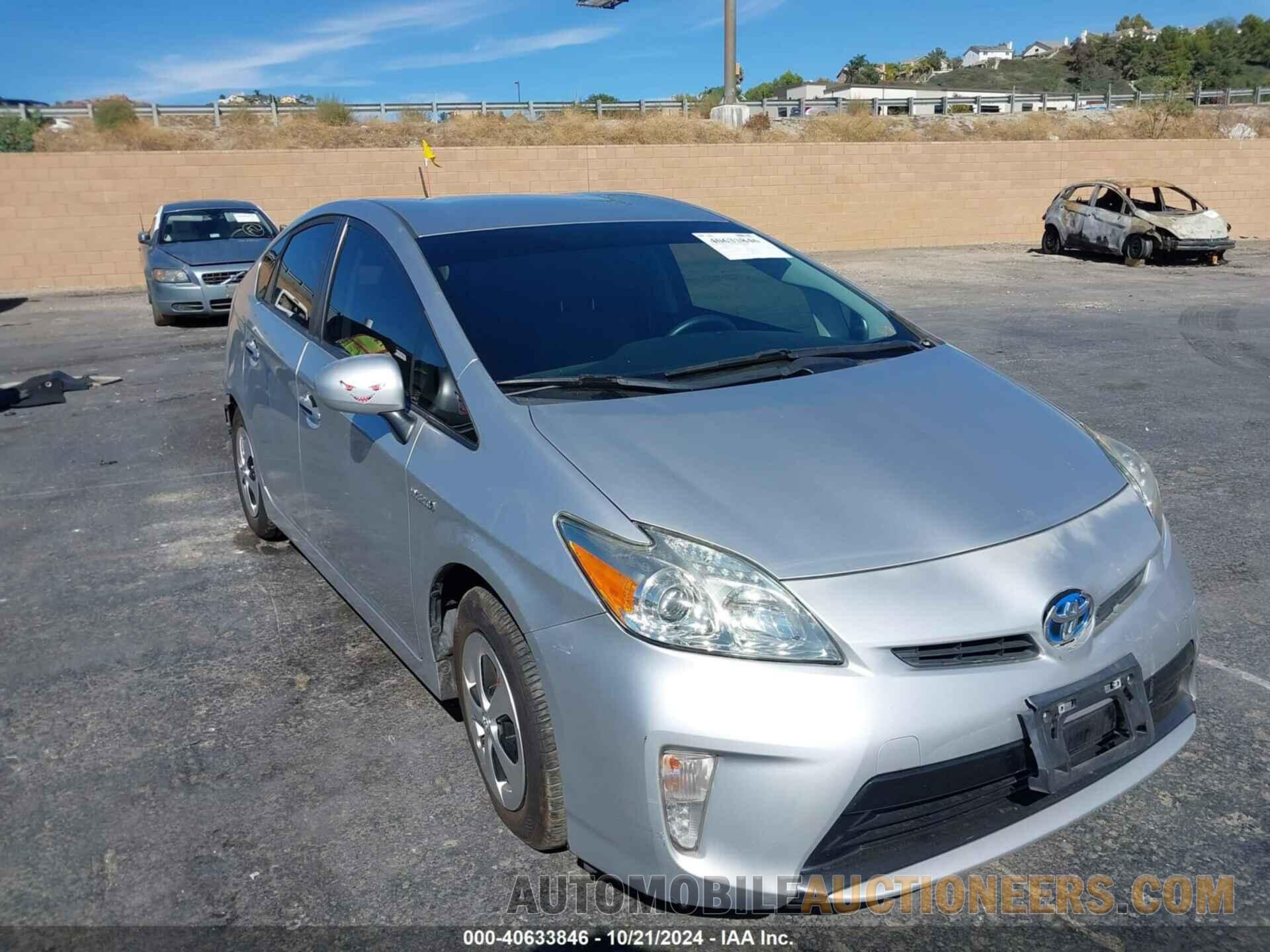 JTDKN3DU9C5448981 TOYOTA PRIUS 2012