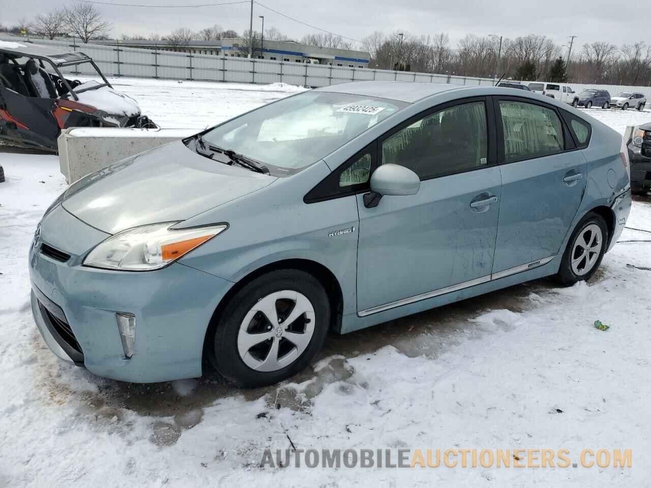 JTDKN3DU9C5453078 TOYOTA PRIUS 2012