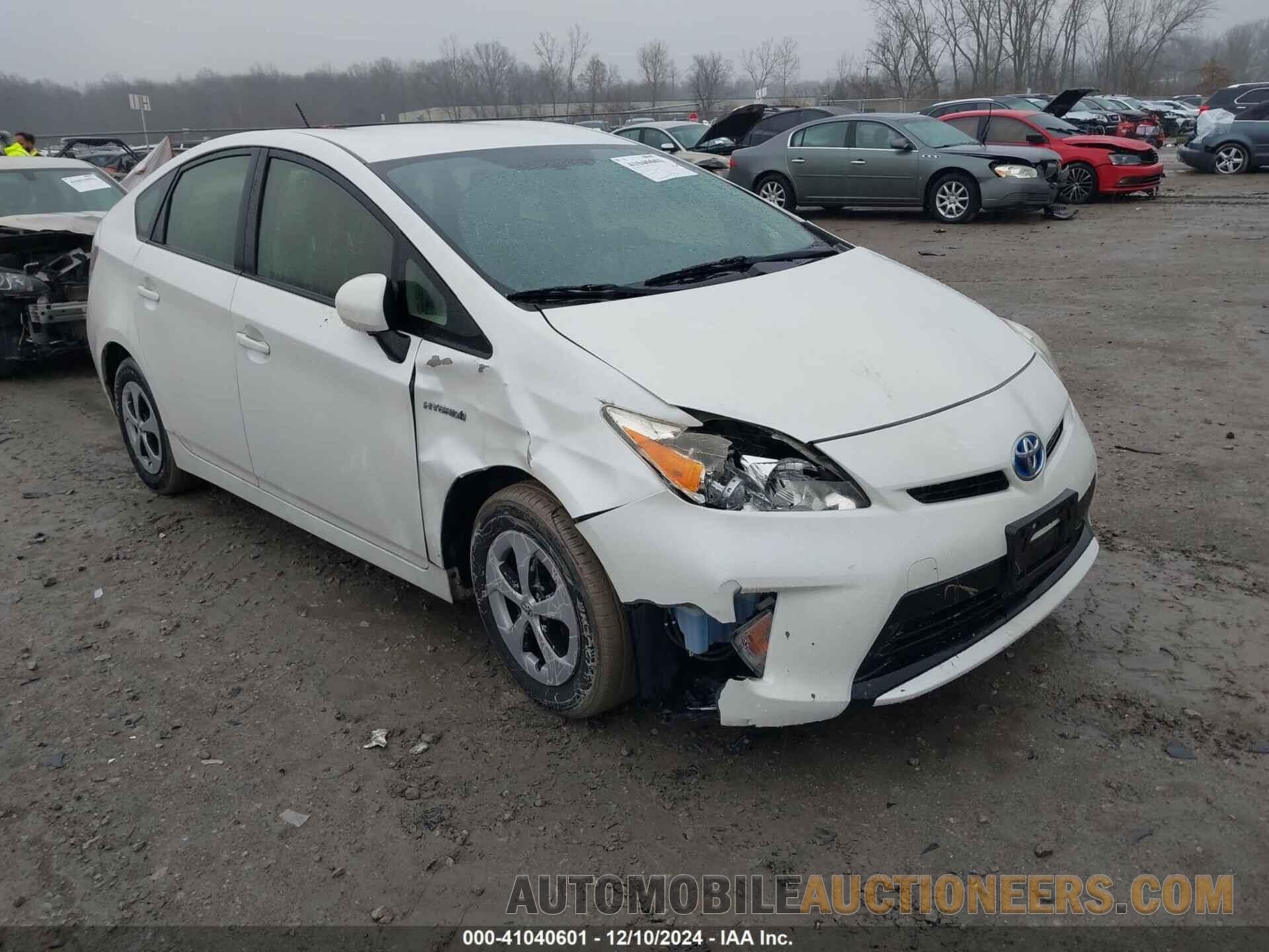 JTDKN3DU9C5488929 TOYOTA PRIUS 2012