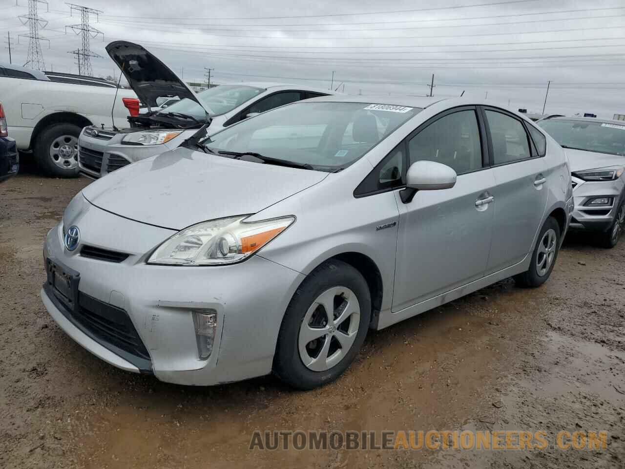 JTDKN3DU9C5504157 TOYOTA PRIUS 2012