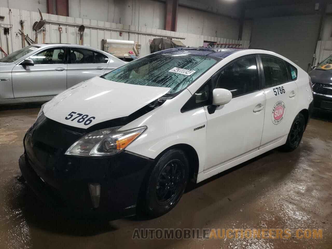 JTDKN3DU9D0341265 TOYOTA PRIUS 2013