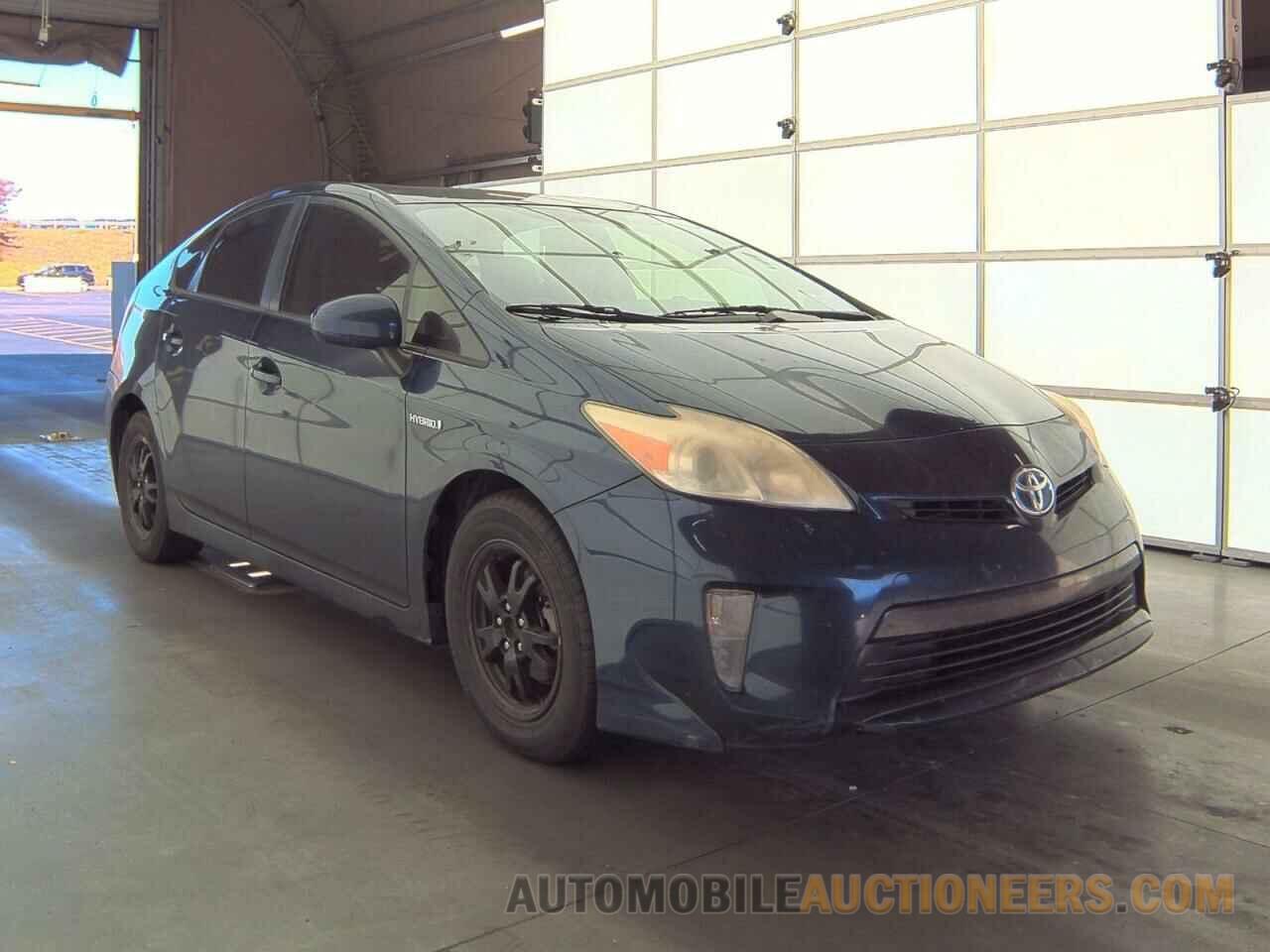 JTDKN3DU9D0345008 TOYOTA PRIUS 2013