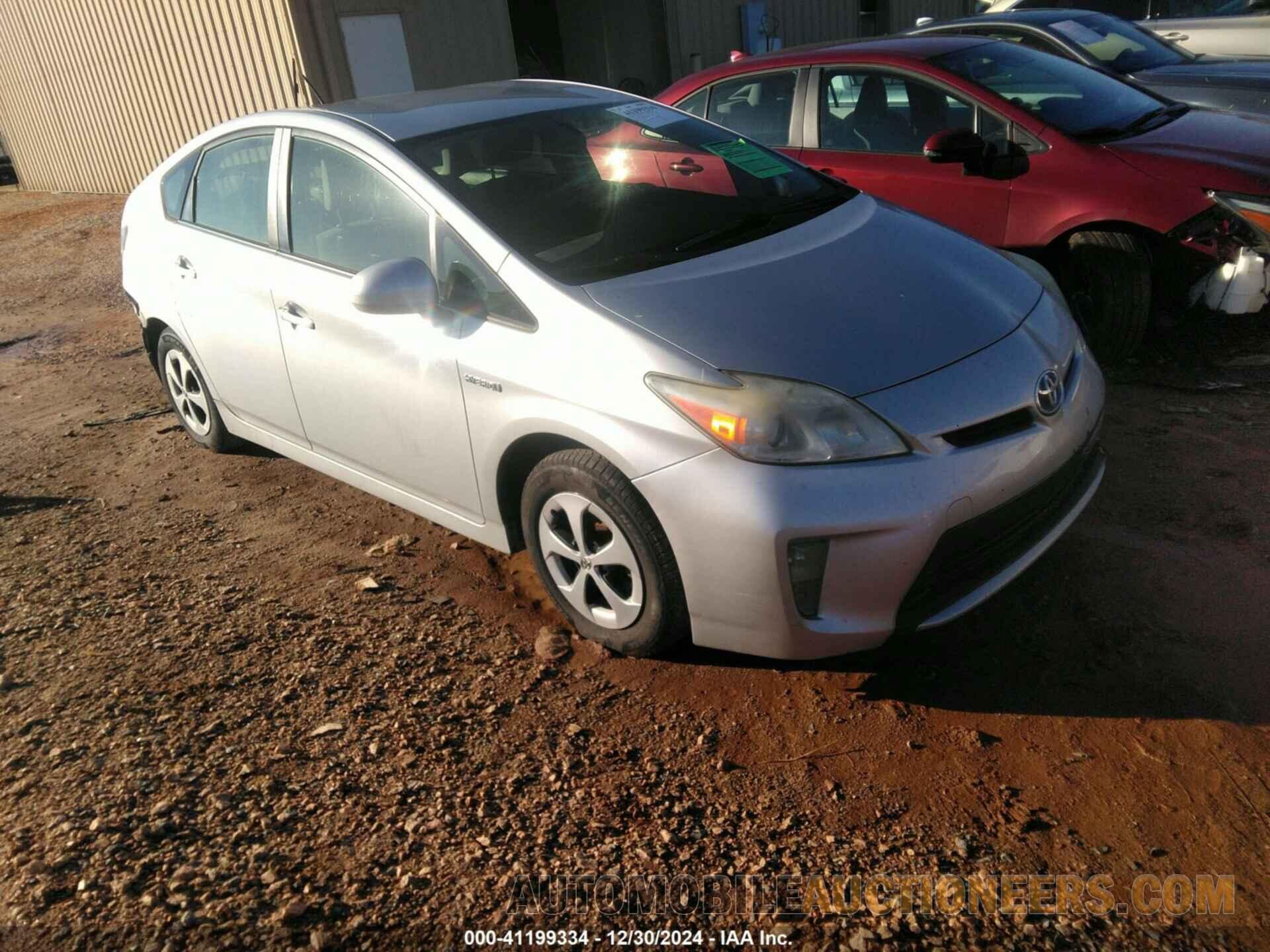 JTDKN3DU9D5548919 TOYOTA PRIUS 2013