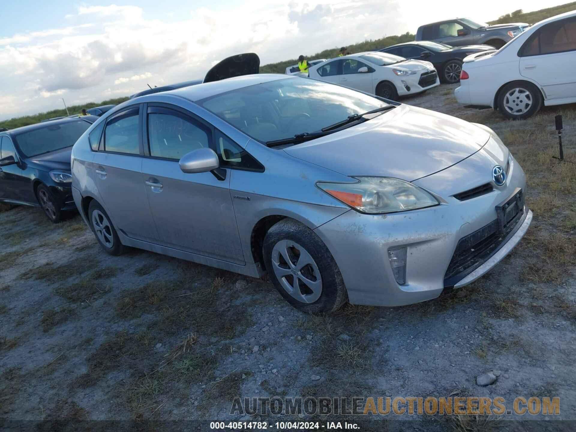 JTDKN3DU9D5608861 TOYOTA PRIUS 2013