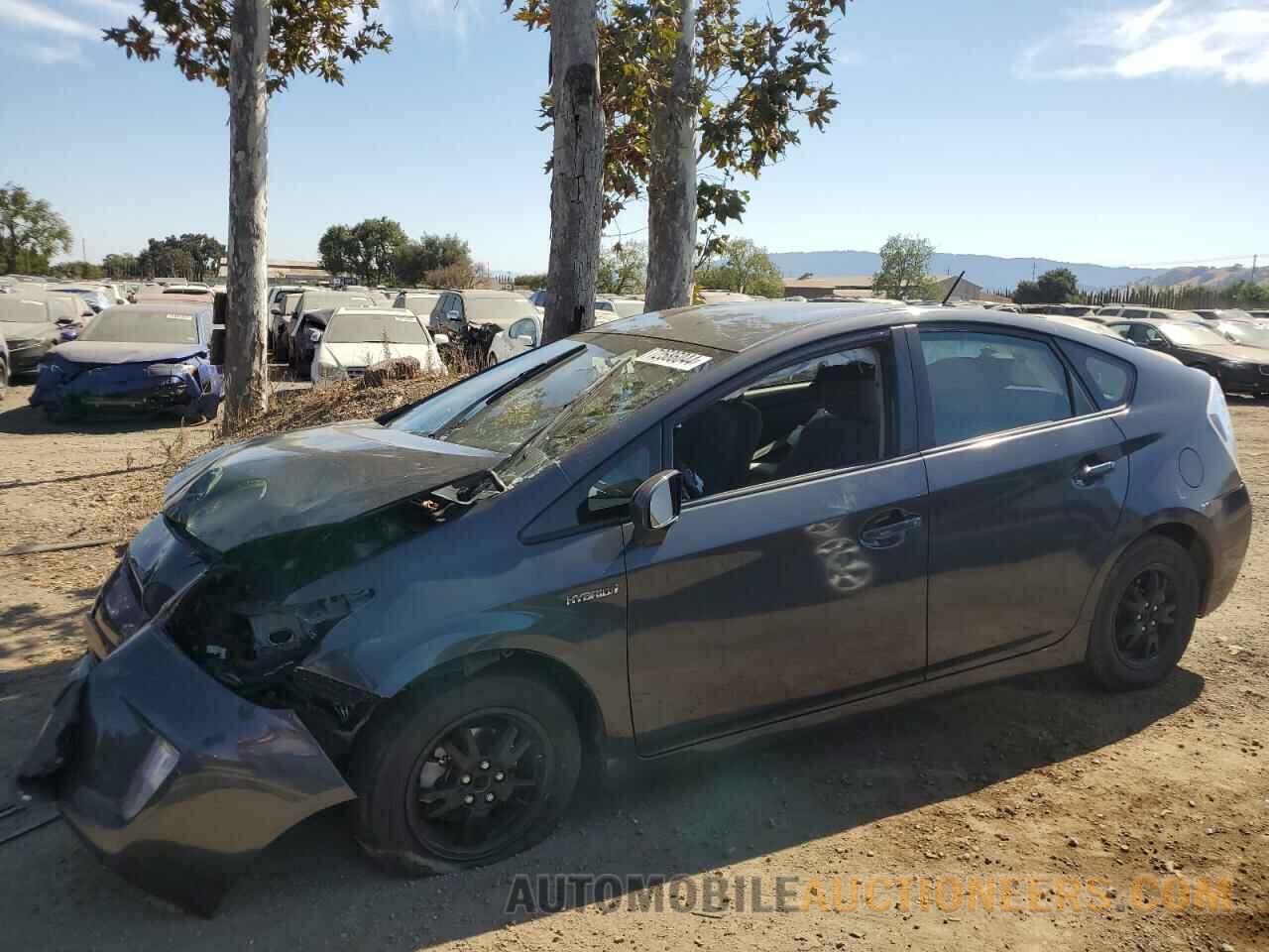 JTDKN3DU9E0358147 TOYOTA PRIUS 2014