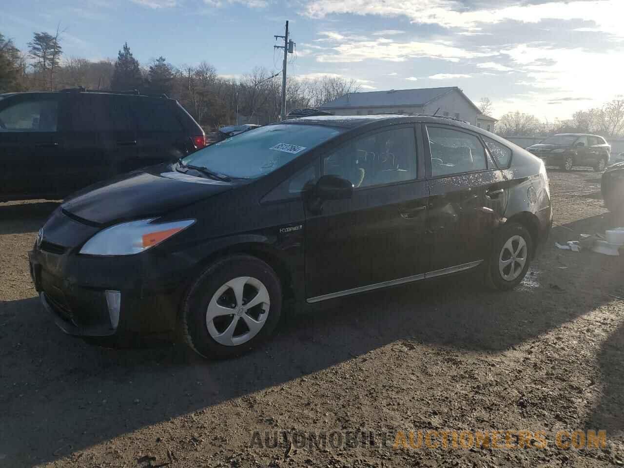 JTDKN3DU9E0374963 TOYOTA PRIUS 2014