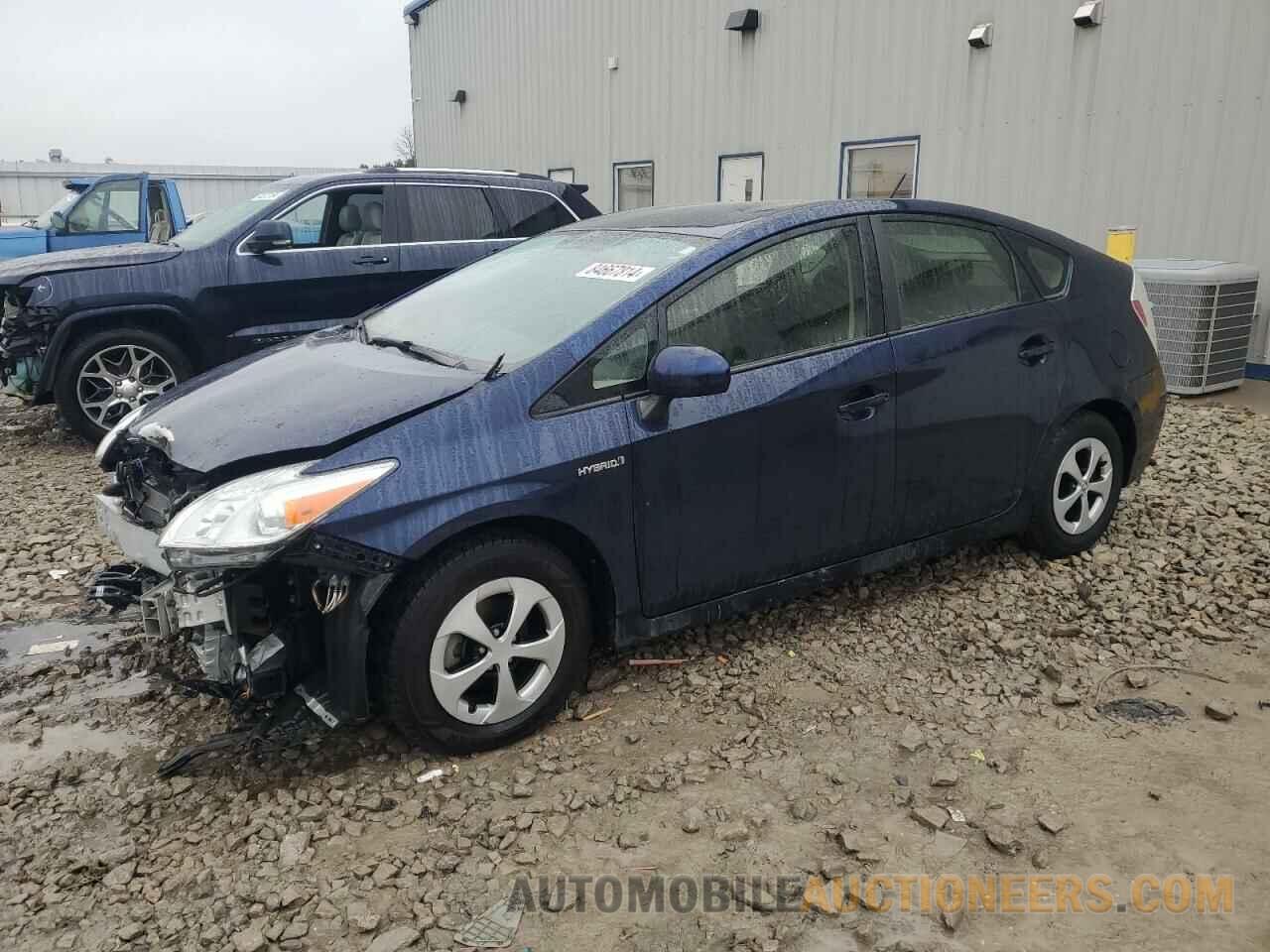 JTDKN3DU9E1747543 TOYOTA PRIUS 2014