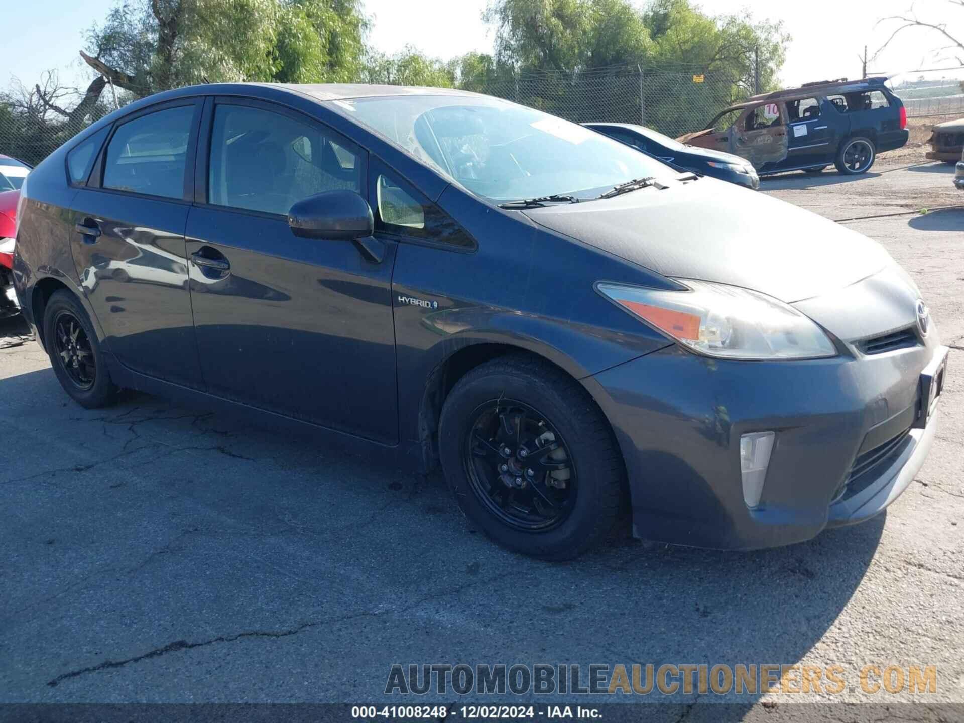 JTDKN3DU9E1789873 TOYOTA PRIUS 2014