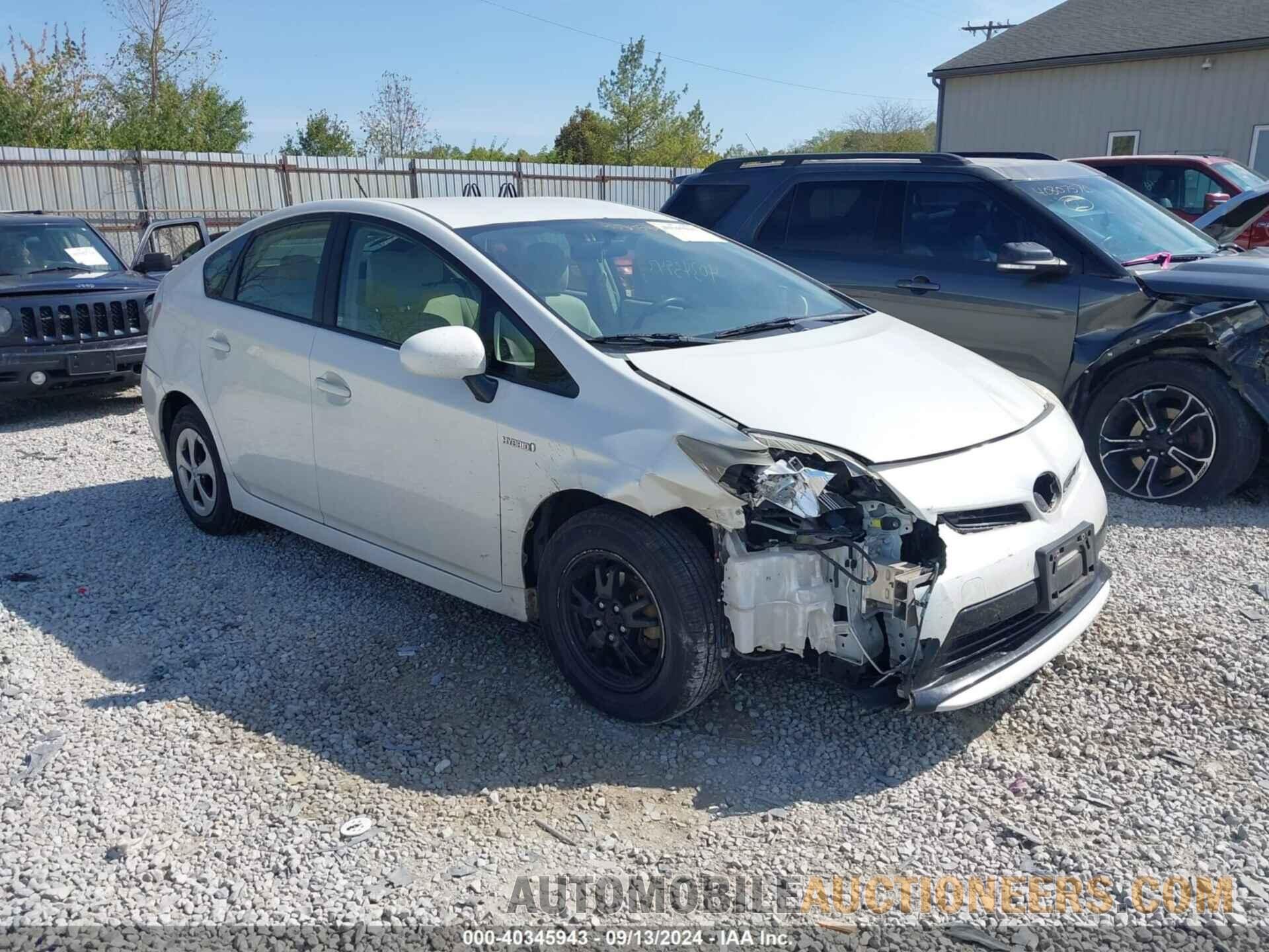 JTDKN3DU9F0395586 TOYOTA PRIUS 2015