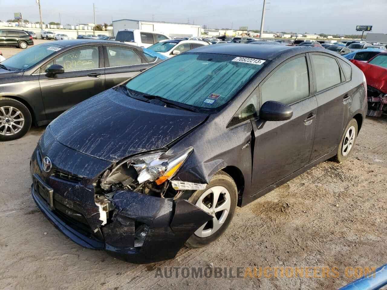 JTDKN3DU9F0402343 TOYOTA PRIUS 2015