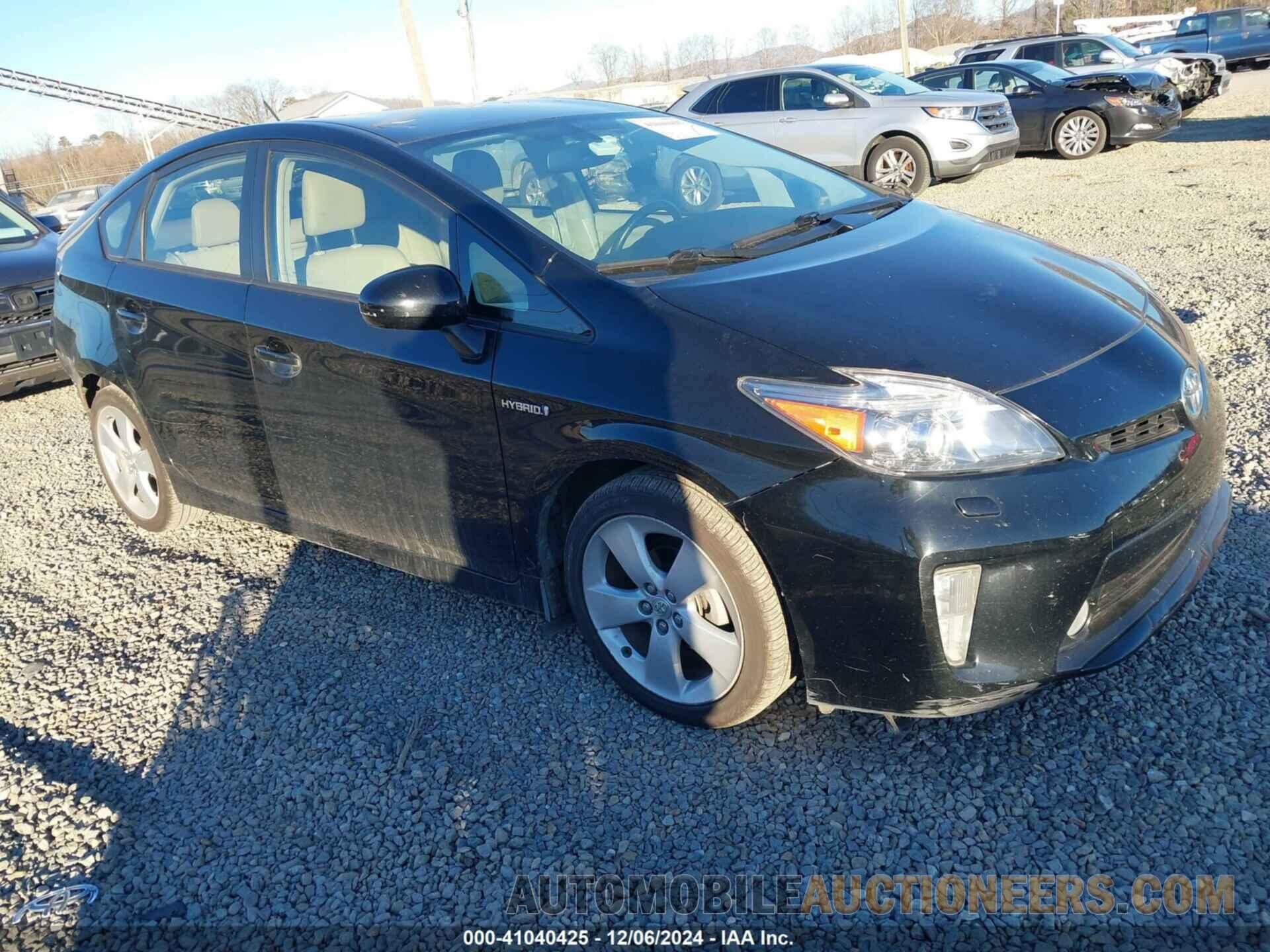 JTDKN3DU9F0407204 TOYOTA PRIUS 2015