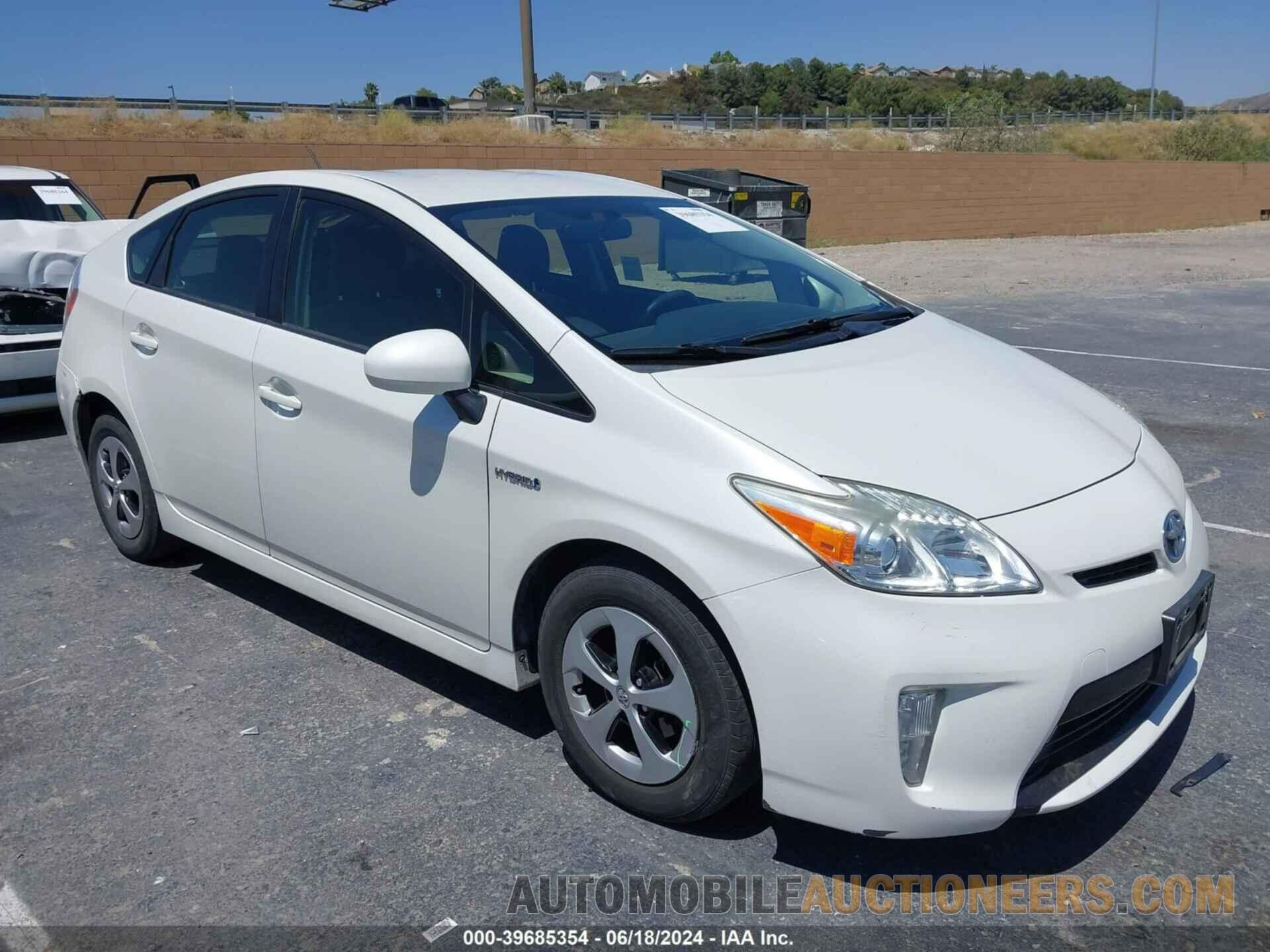 JTDKN3DU9F0408823 TOYOTA PRIUS 2015