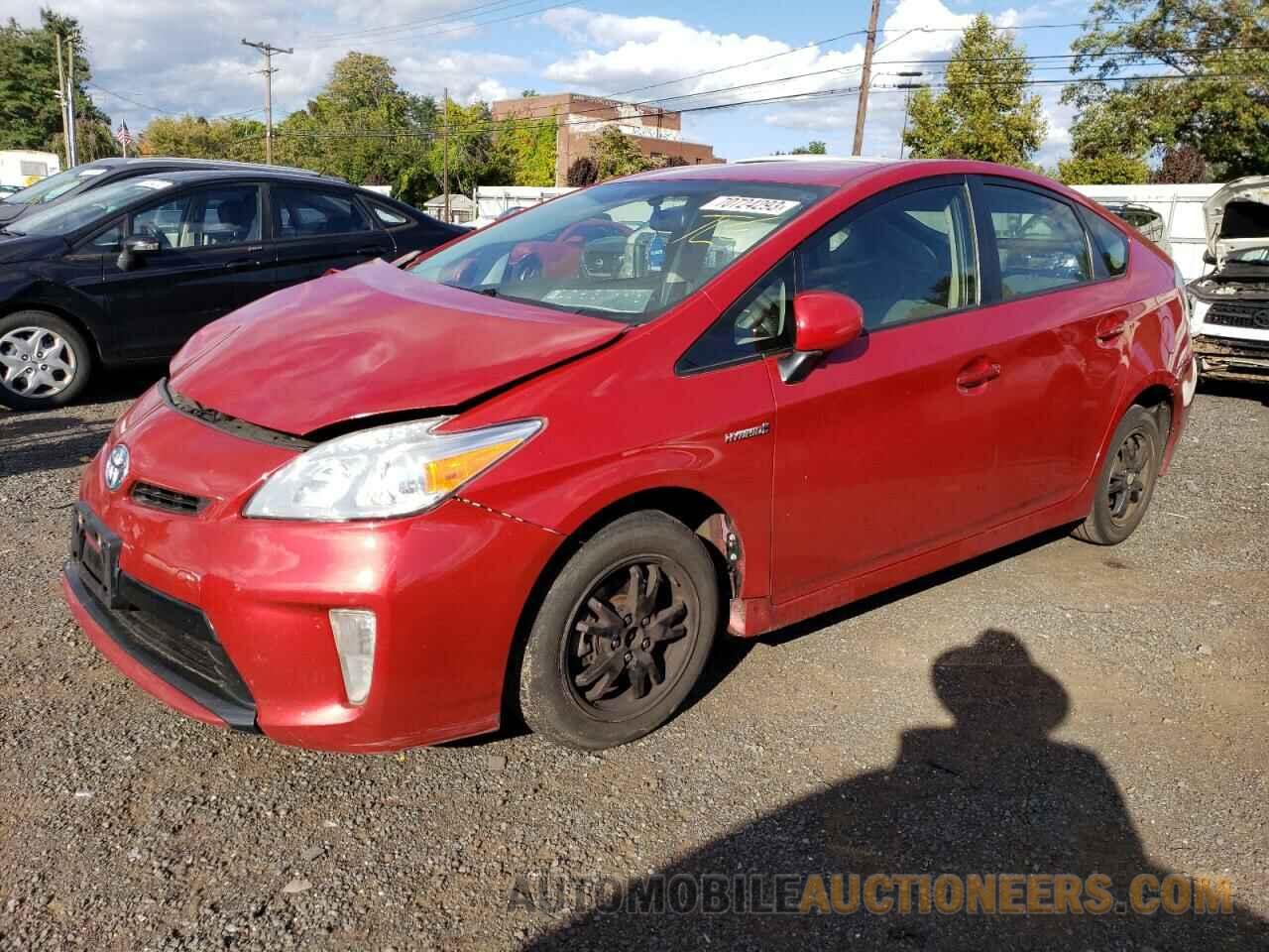 JTDKN3DU9F0421362 TOYOTA PRIUS 2015