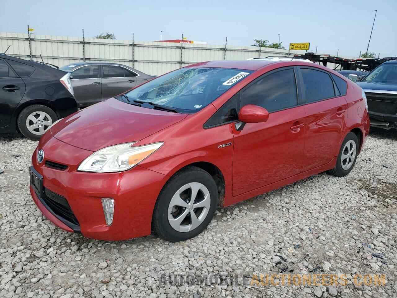 JTDKN3DU9F0446696 TOYOTA PRIUS 2015