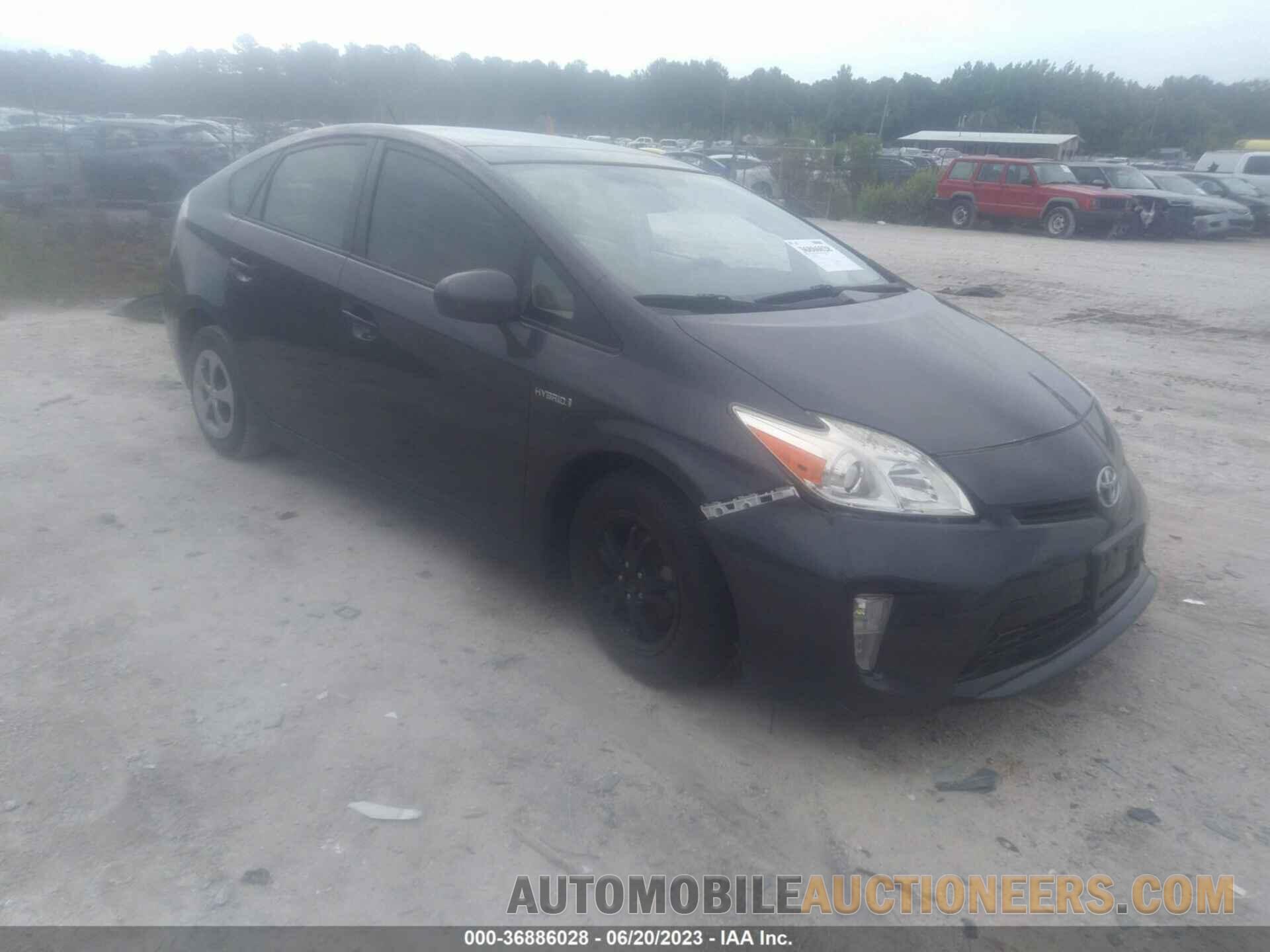 JTDKN3DU9F0449209 TOYOTA PRIUS 2015