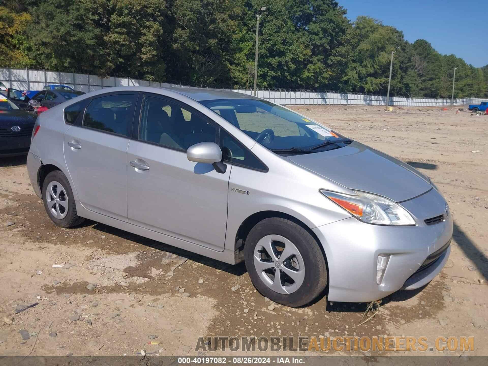 JTDKN3DU9F0454099 TOYOTA PRIUS 2015