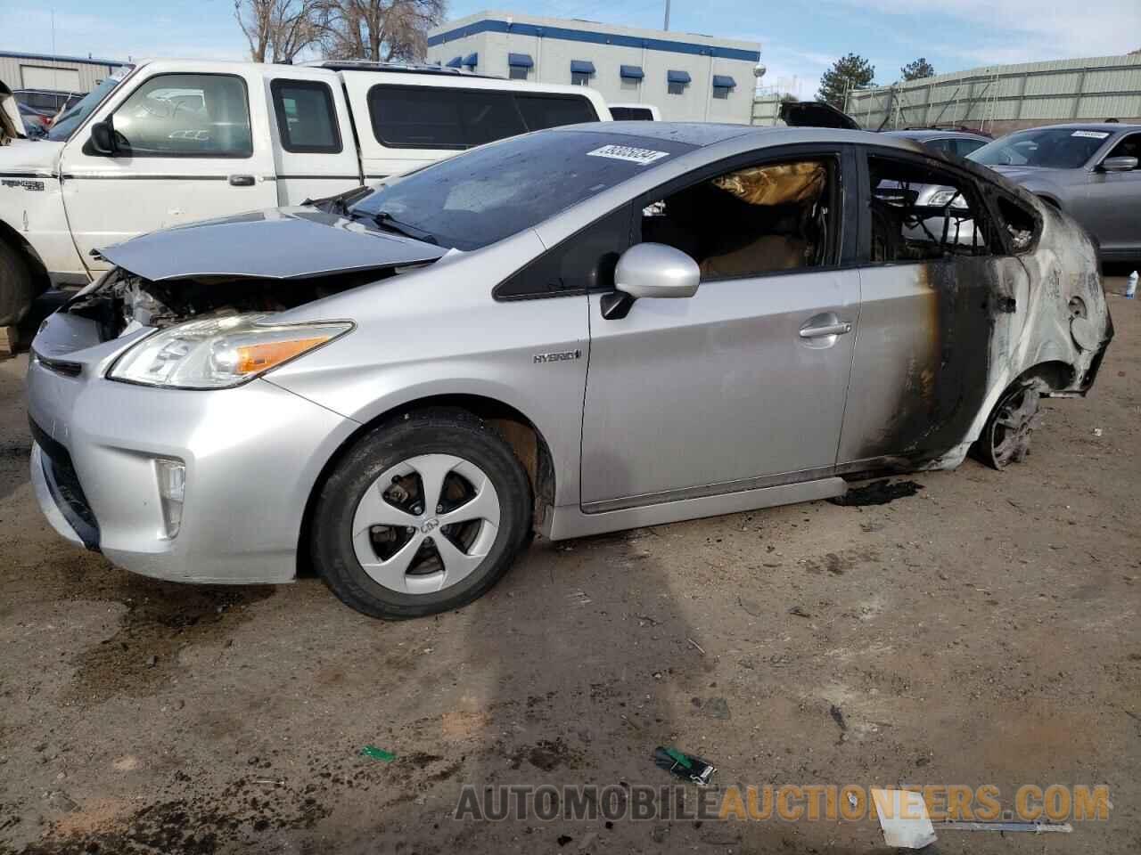 JTDKN3DU9F0459786 TOYOTA PRIUS 2015