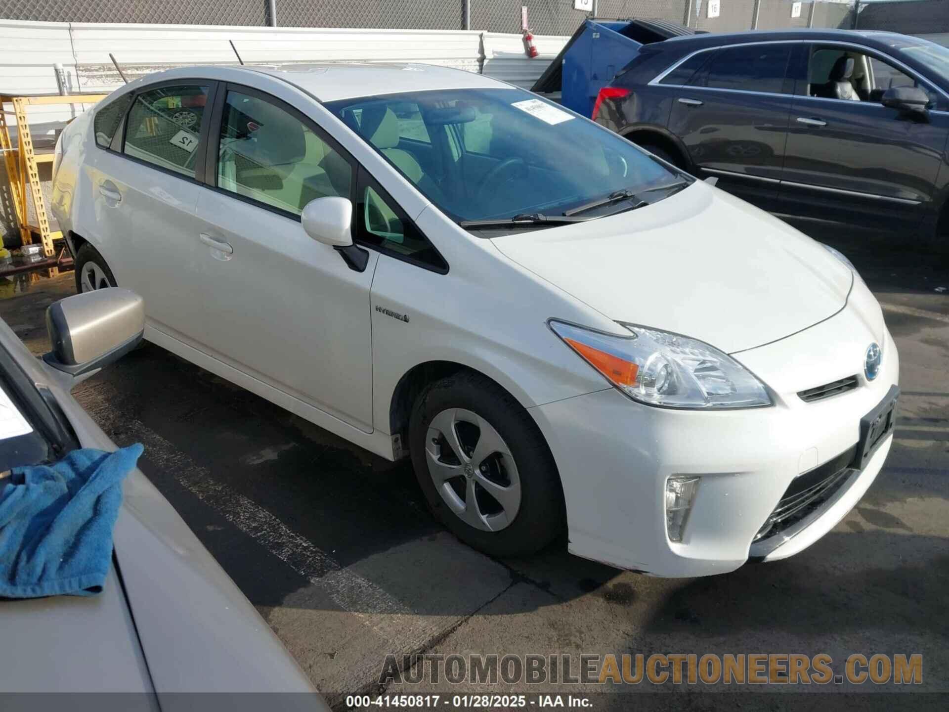 JTDKN3DU9F0460842 TOYOTA PRIUS 2015