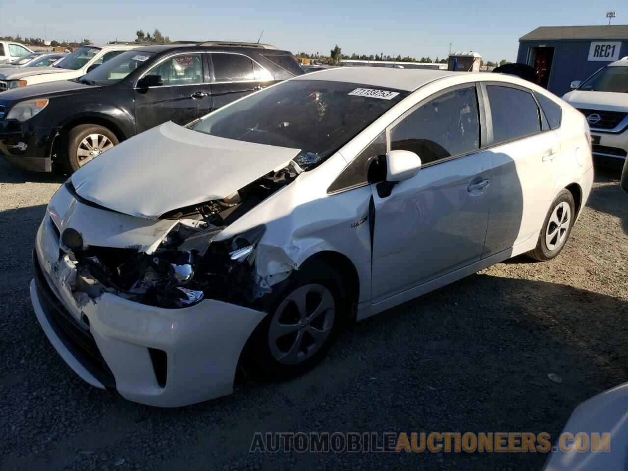 JTDKN3DU9F0462879 TOYOTA PRIUS 2015