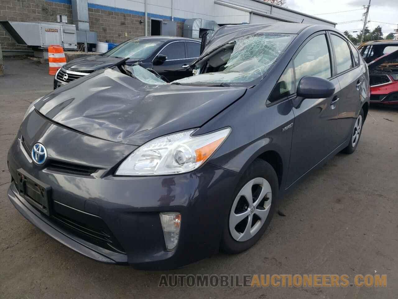 JTDKN3DU9F0466186 TOYOTA PRIUS 2015