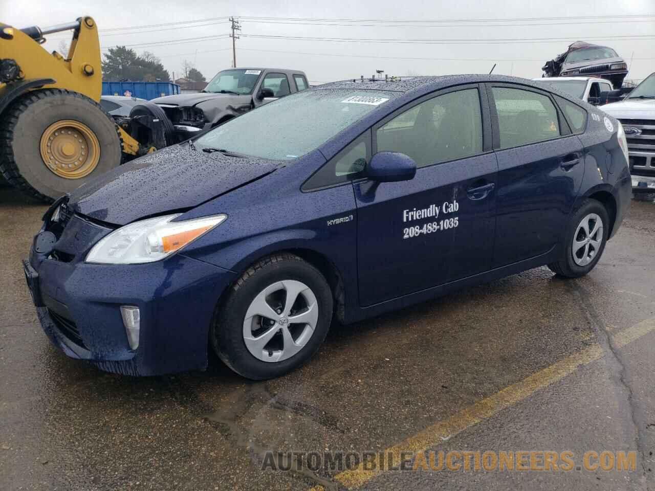 JTDKN3DU9F0472506 TOYOTA PRIUS 2015