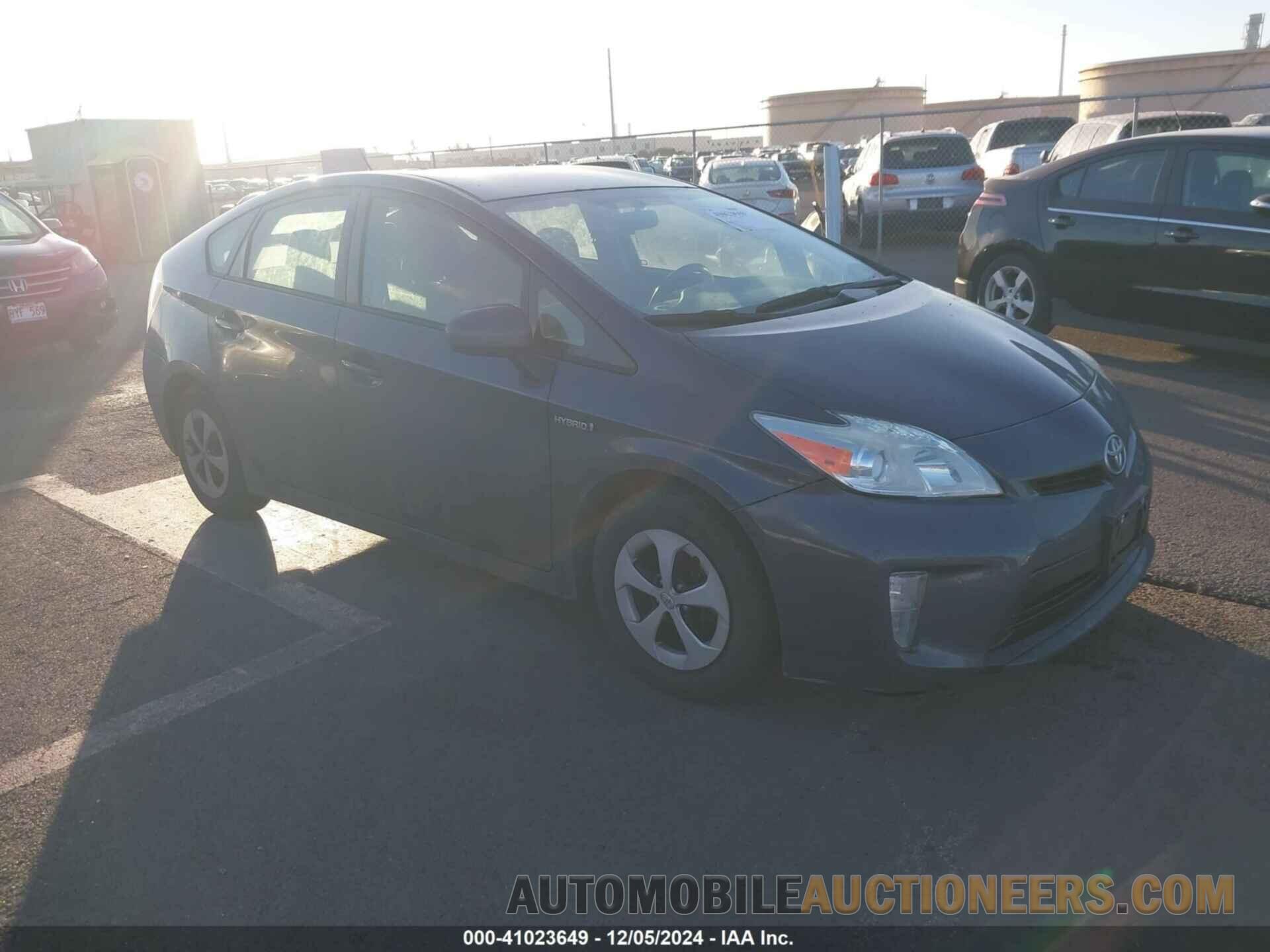 JTDKN3DU9F0474563 TOYOTA PRIUS 2015