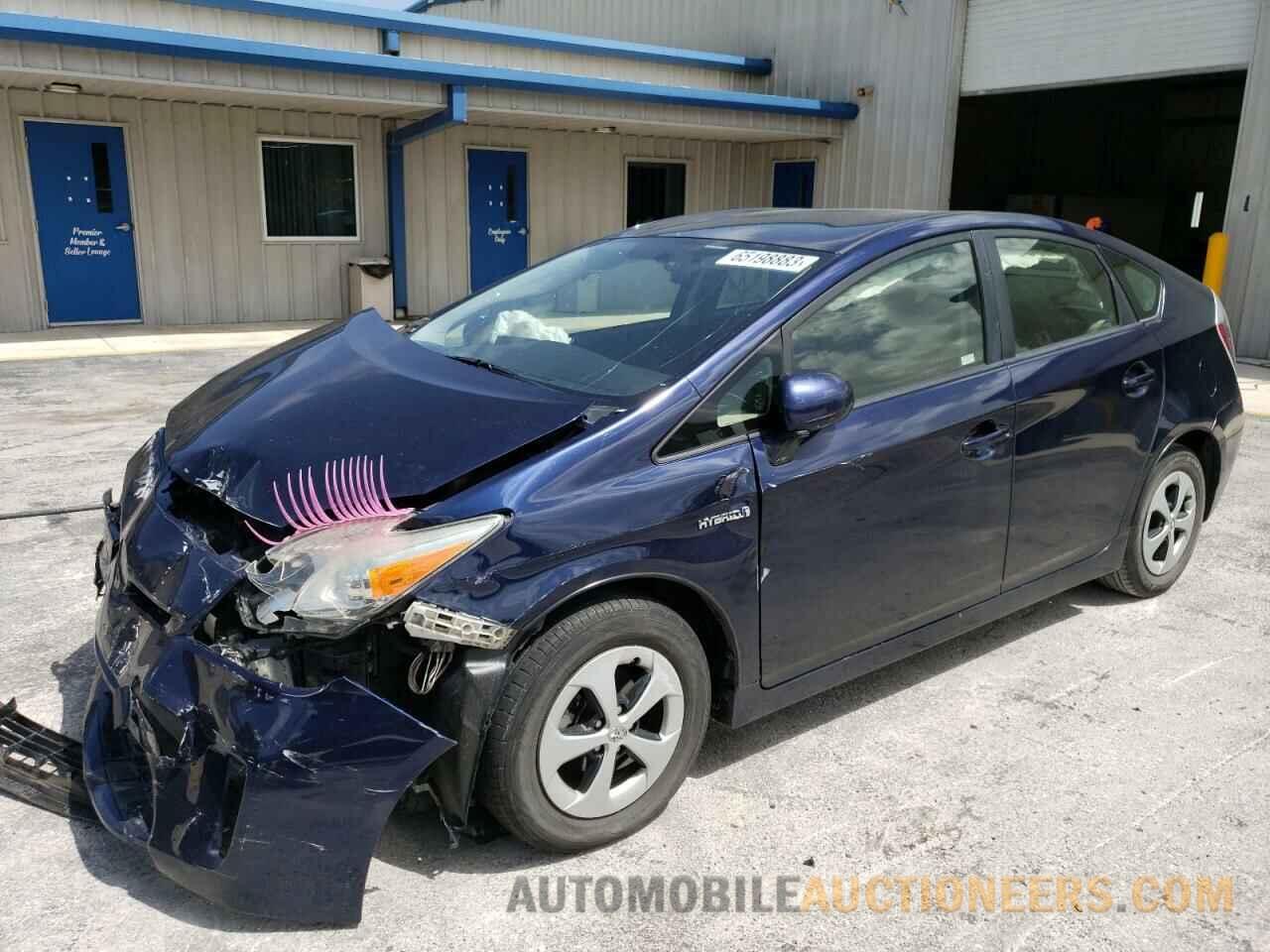 JTDKN3DU9F0483652 TOYOTA PRIUS 2015