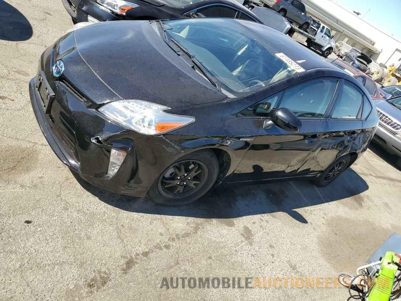 JTDKN3DU9F0484820 TOYOTA PRIUS 2015