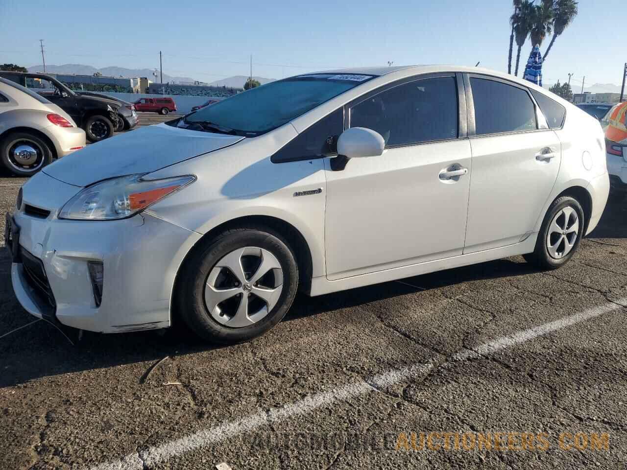 JTDKN3DU9F1891367 TOYOTA PRIUS 2015