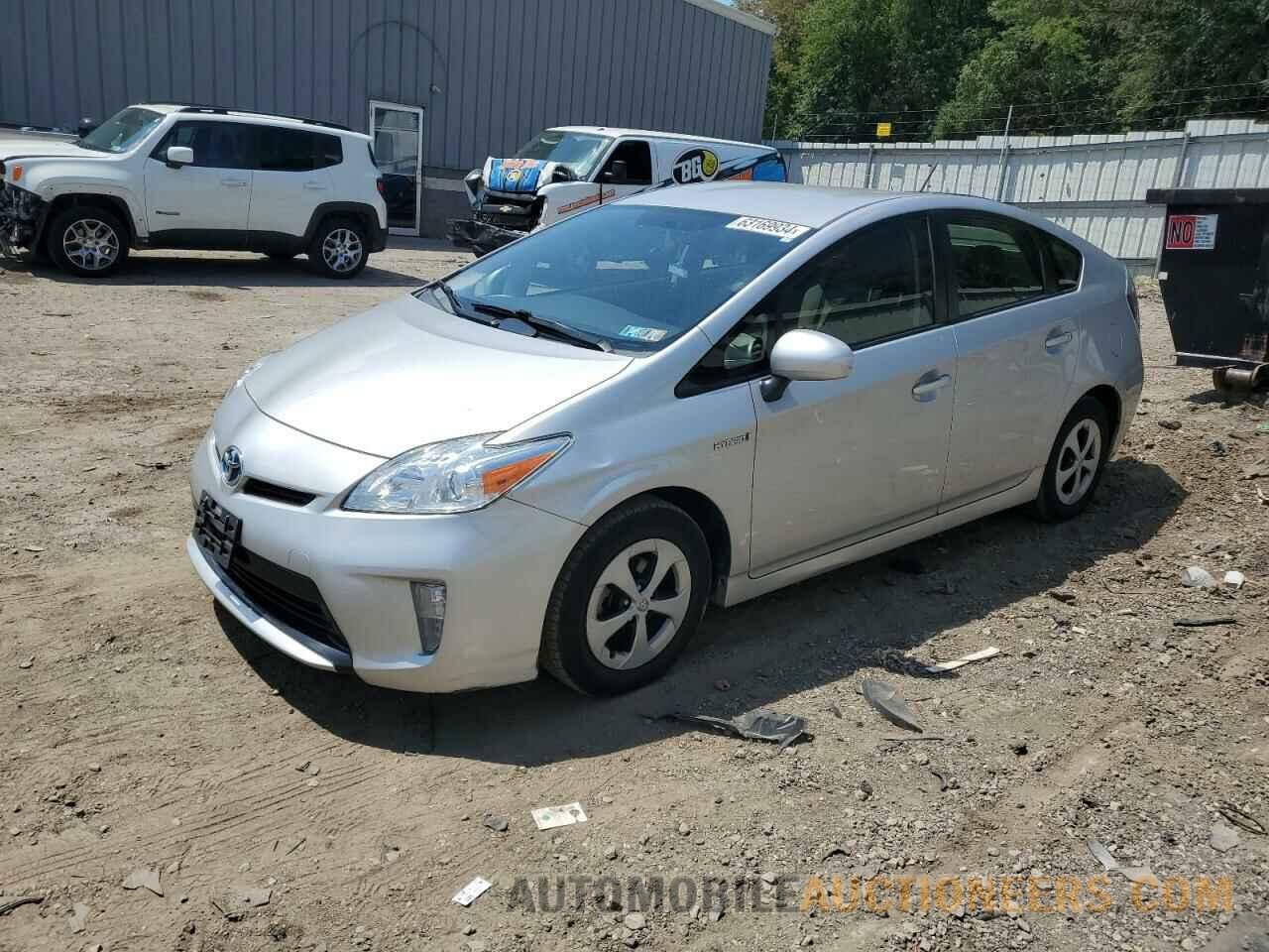 JTDKN3DU9F1895497 TOYOTA PRIUS 2015