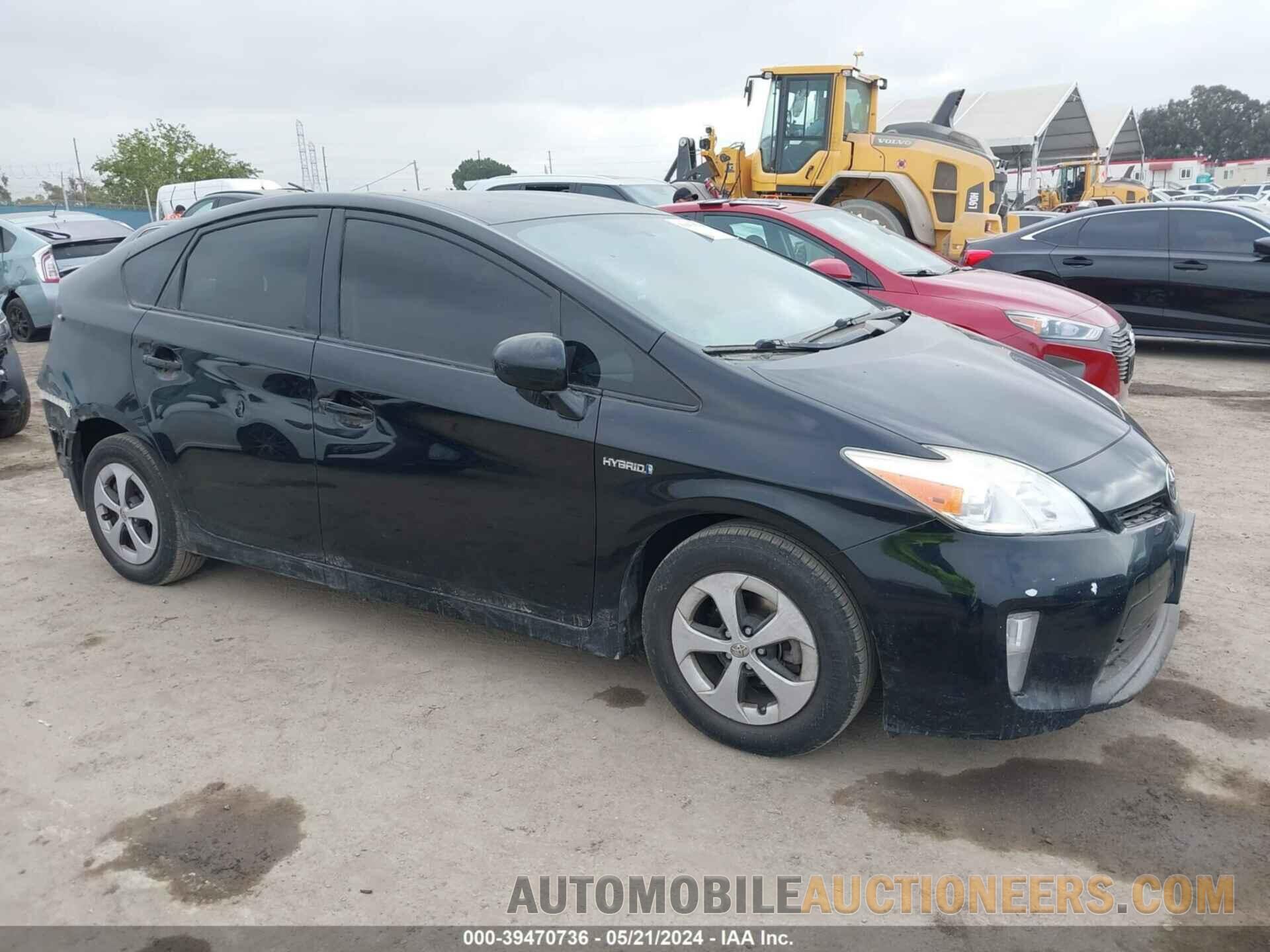 JTDKN3DU9F1902559 TOYOTA PRIUS 2015