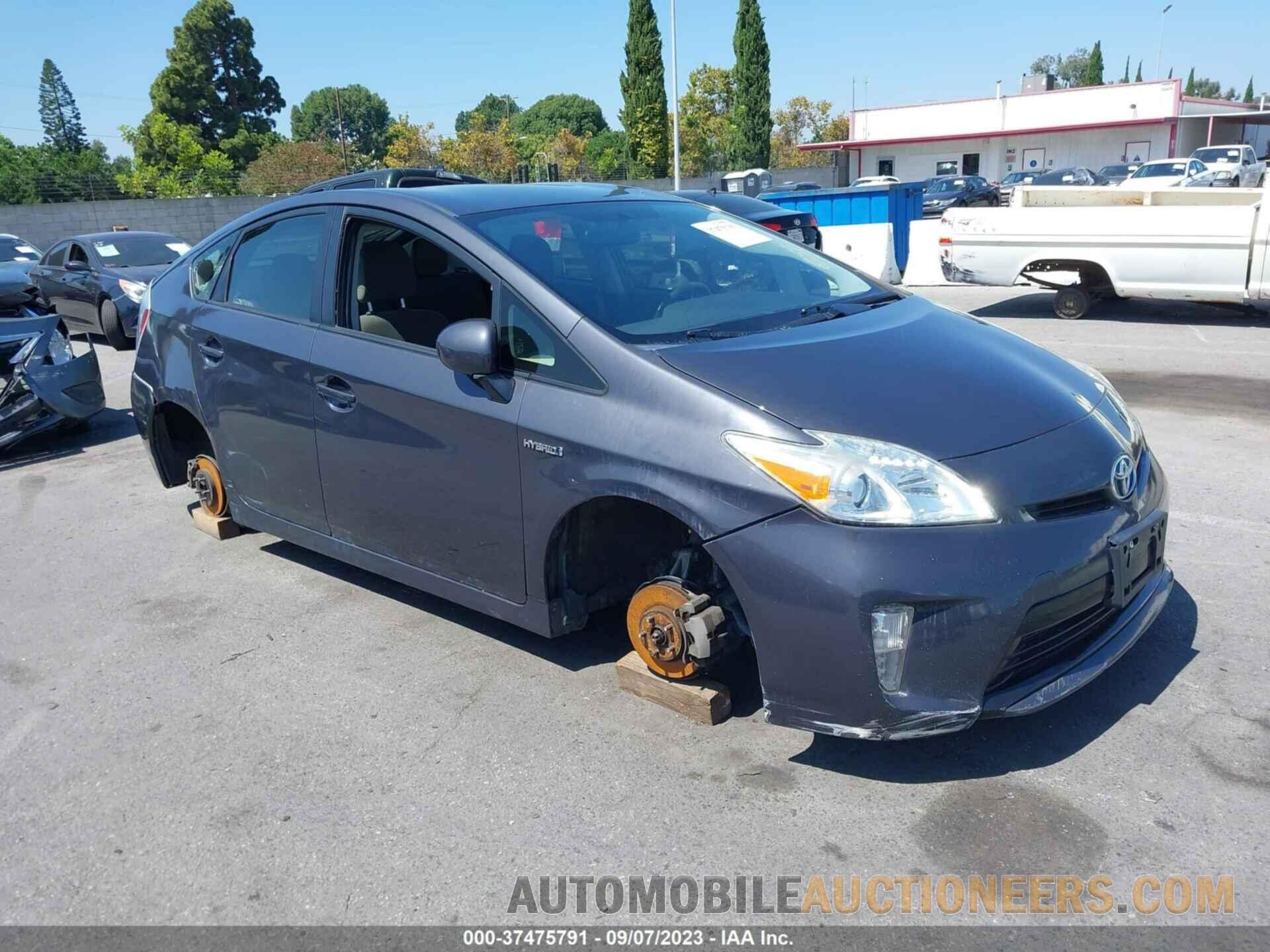 JTDKN3DU9F1908510 TOYOTA PRIUS 2015