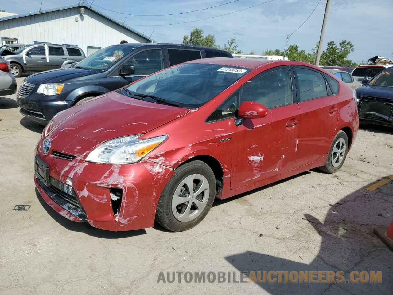 JTDKN3DU9F1911102 TOYOTA PRIUS 2015