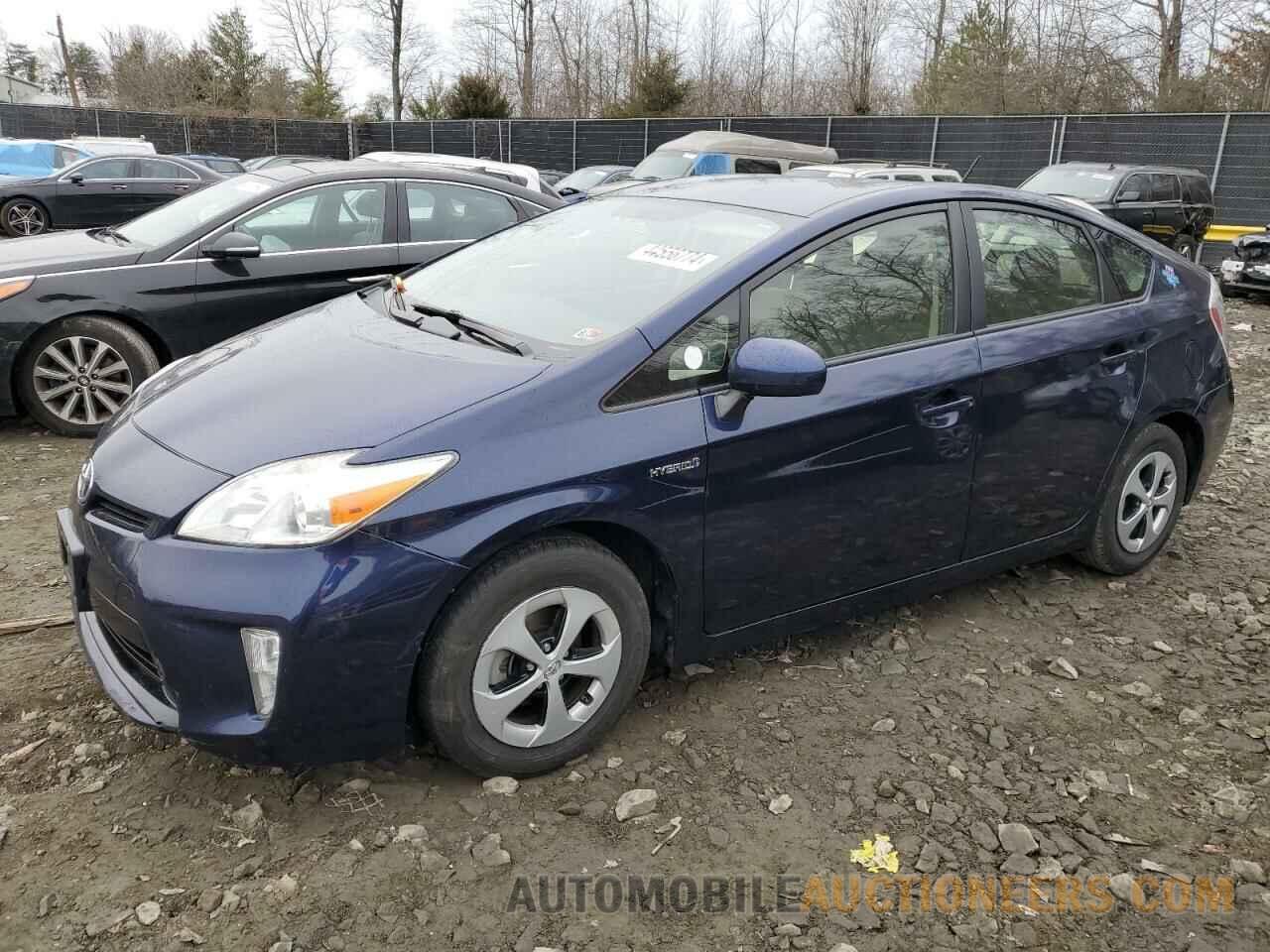 JTDKN3DU9F1919751 TOYOTA PRIUS 2015