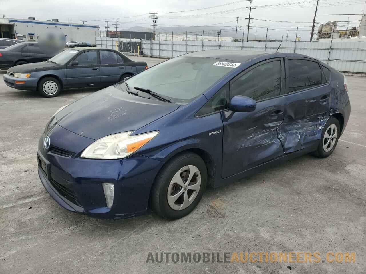 JTDKN3DU9F1941443 TOYOTA PRIUS 2015