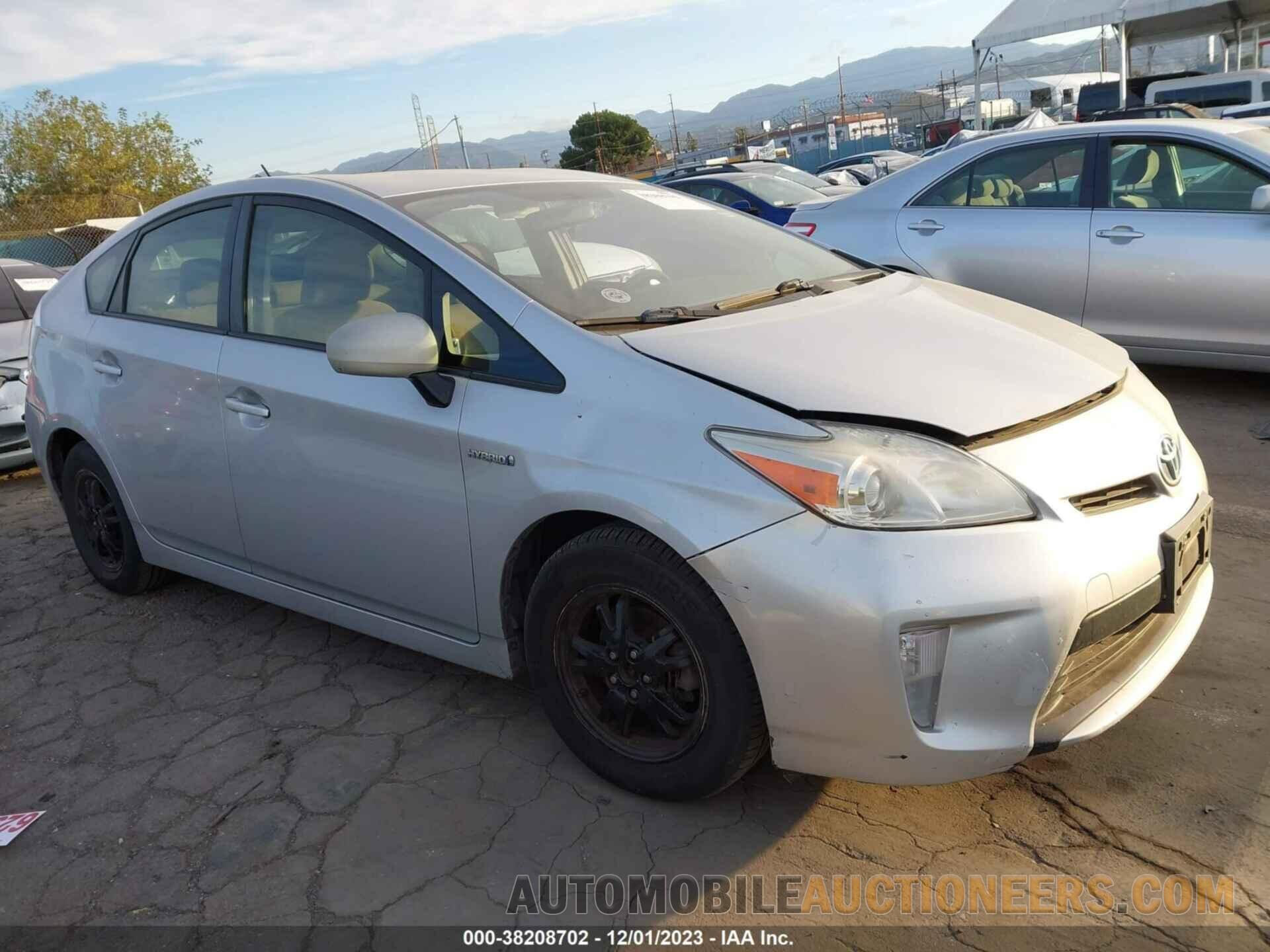 JTDKN3DU9F1949400 TOYOTA PRIUS 2015