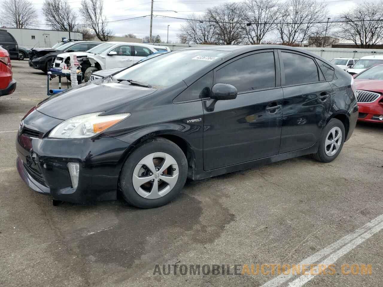 JTDKN3DU9F1954144 TOYOTA PRIUS 2015