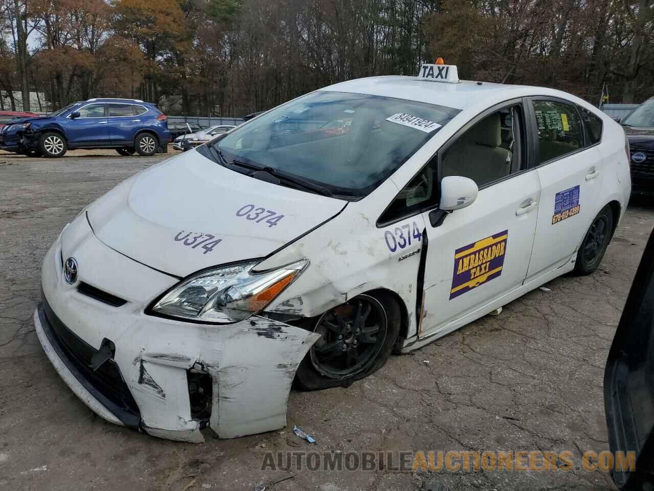 JTDKN3DU9F1963202 TOYOTA PRIUS 2015