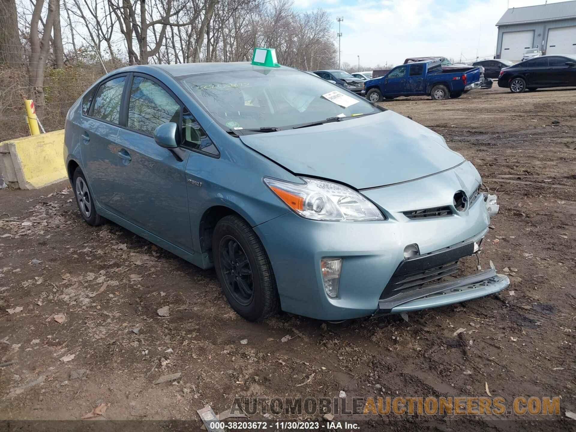 JTDKN3DU9F1990691 TOYOTA PRIUS 2015