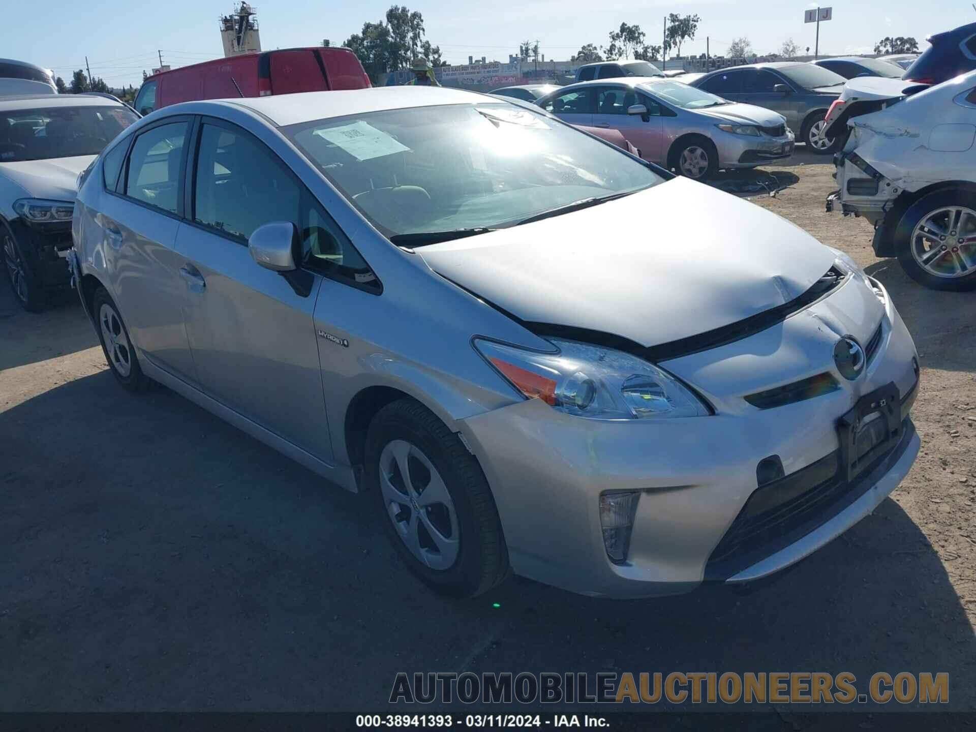 JTDKN3DU9F2000469 TOYOTA PRIUS 2015