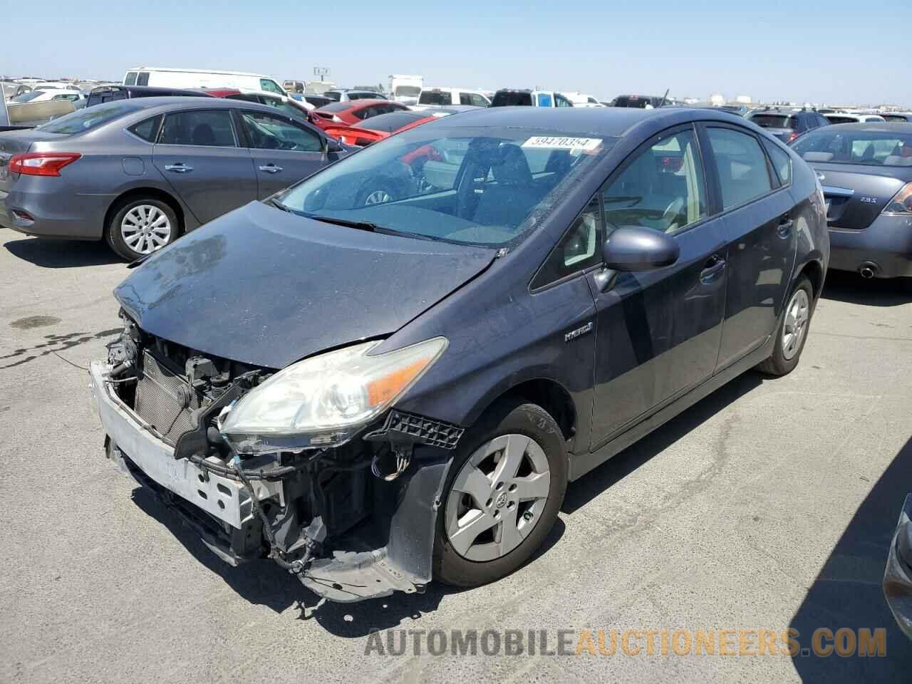 JTDKN3DUXA0033694 TOYOTA PRIUS 2010